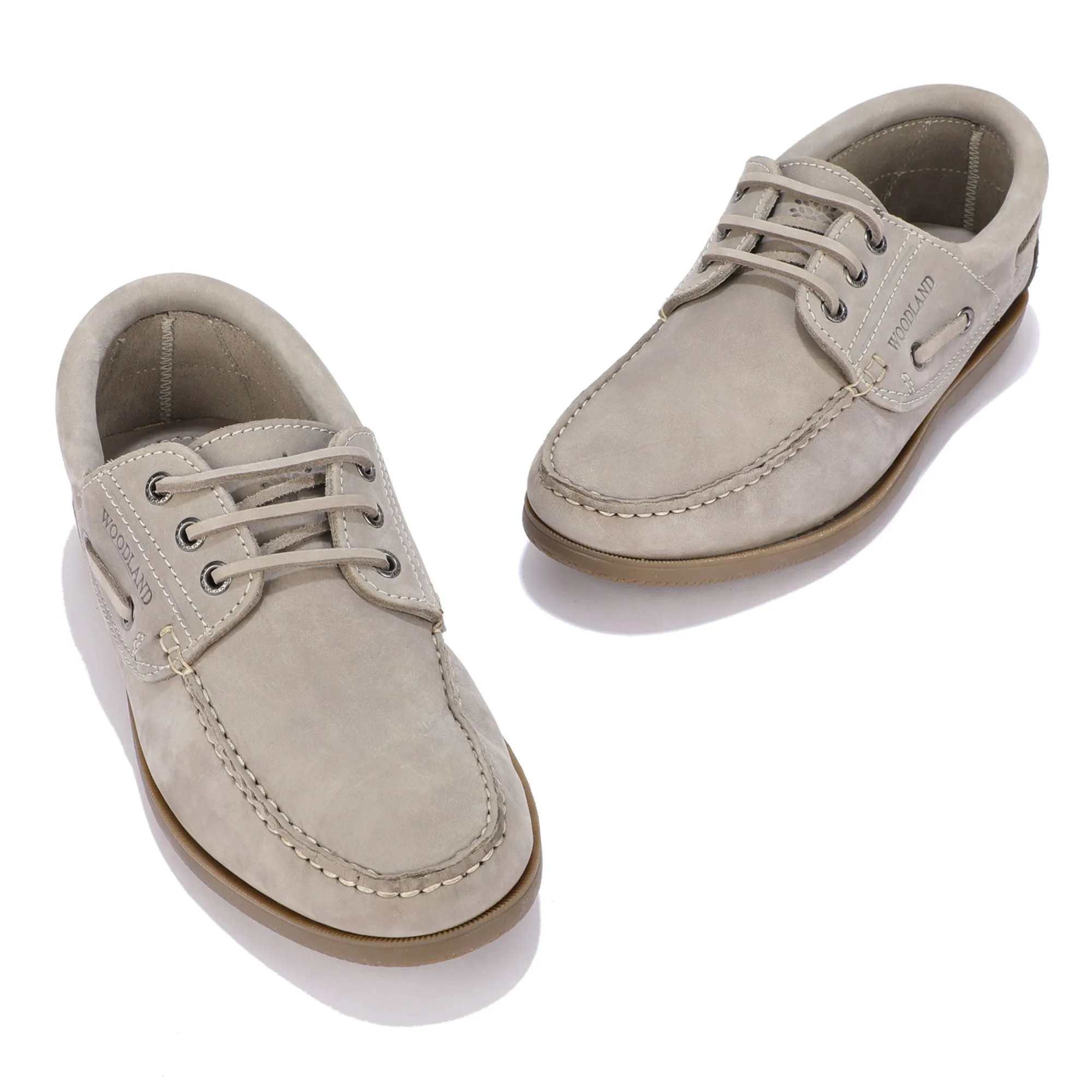 Woodland STONE GREY high ankle boots - Thumbnail 2