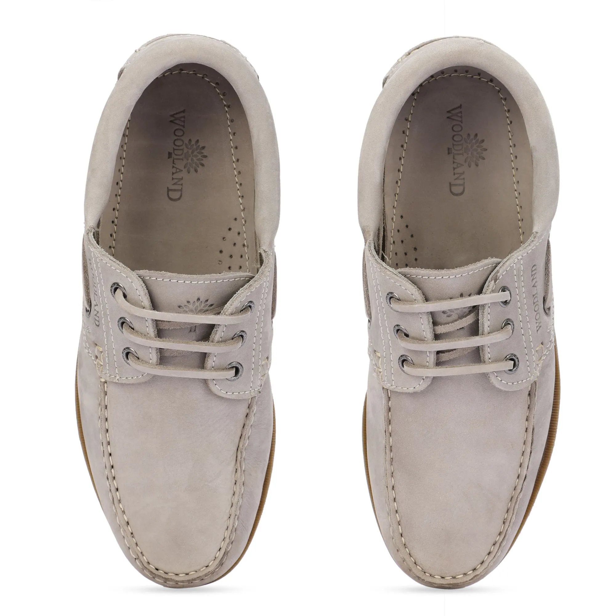 Woodland STONE GREY high ankle boots - Thumbnail 3