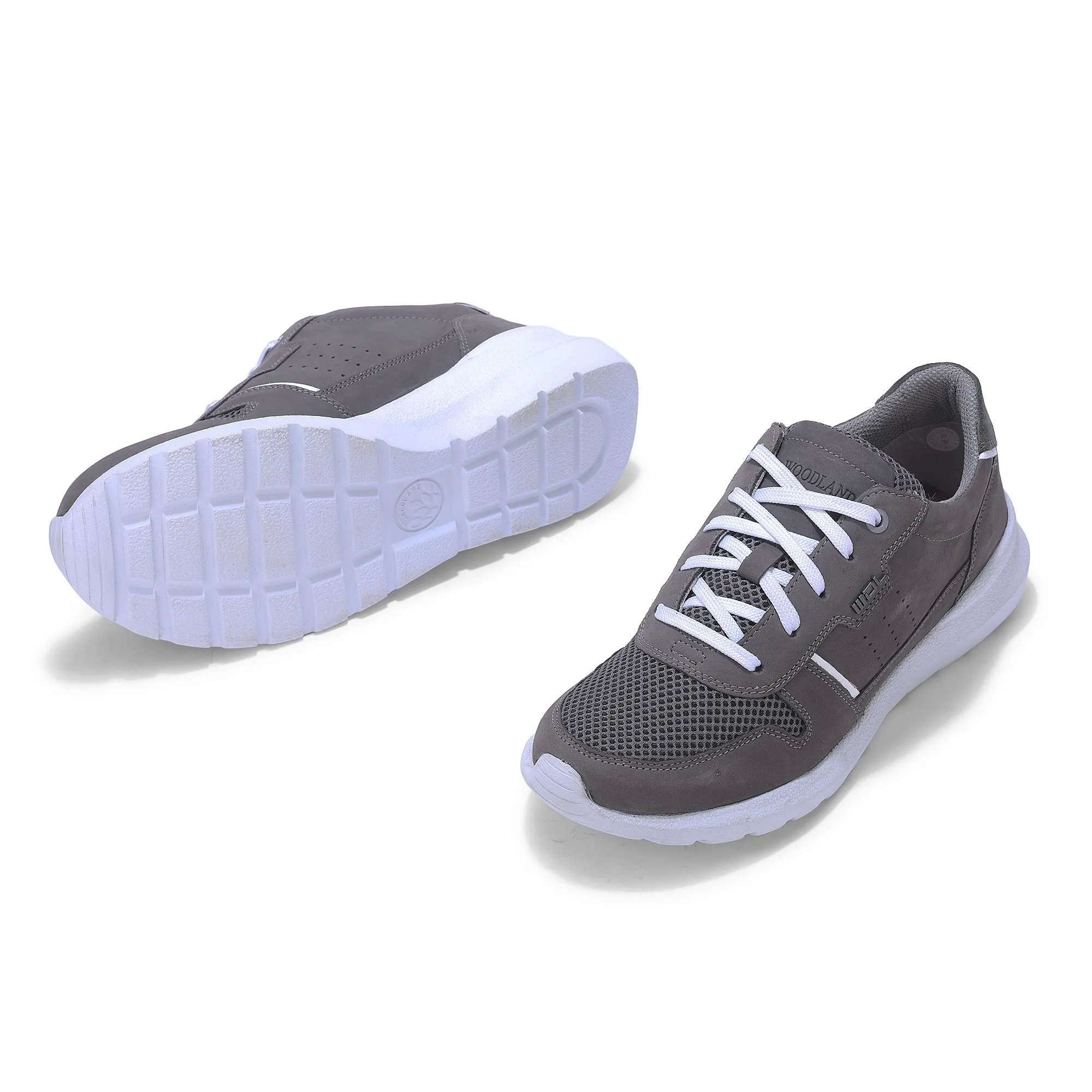 Woodland DGrey casual shoes - Thumbnail 4