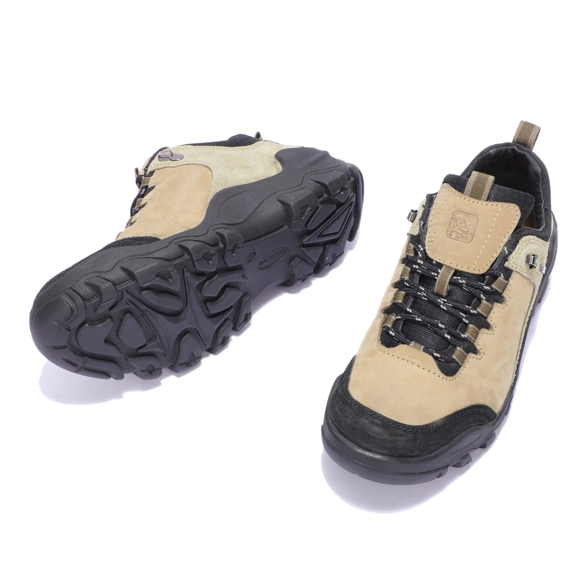 Khaki trekking shoes - Thumbnail 4