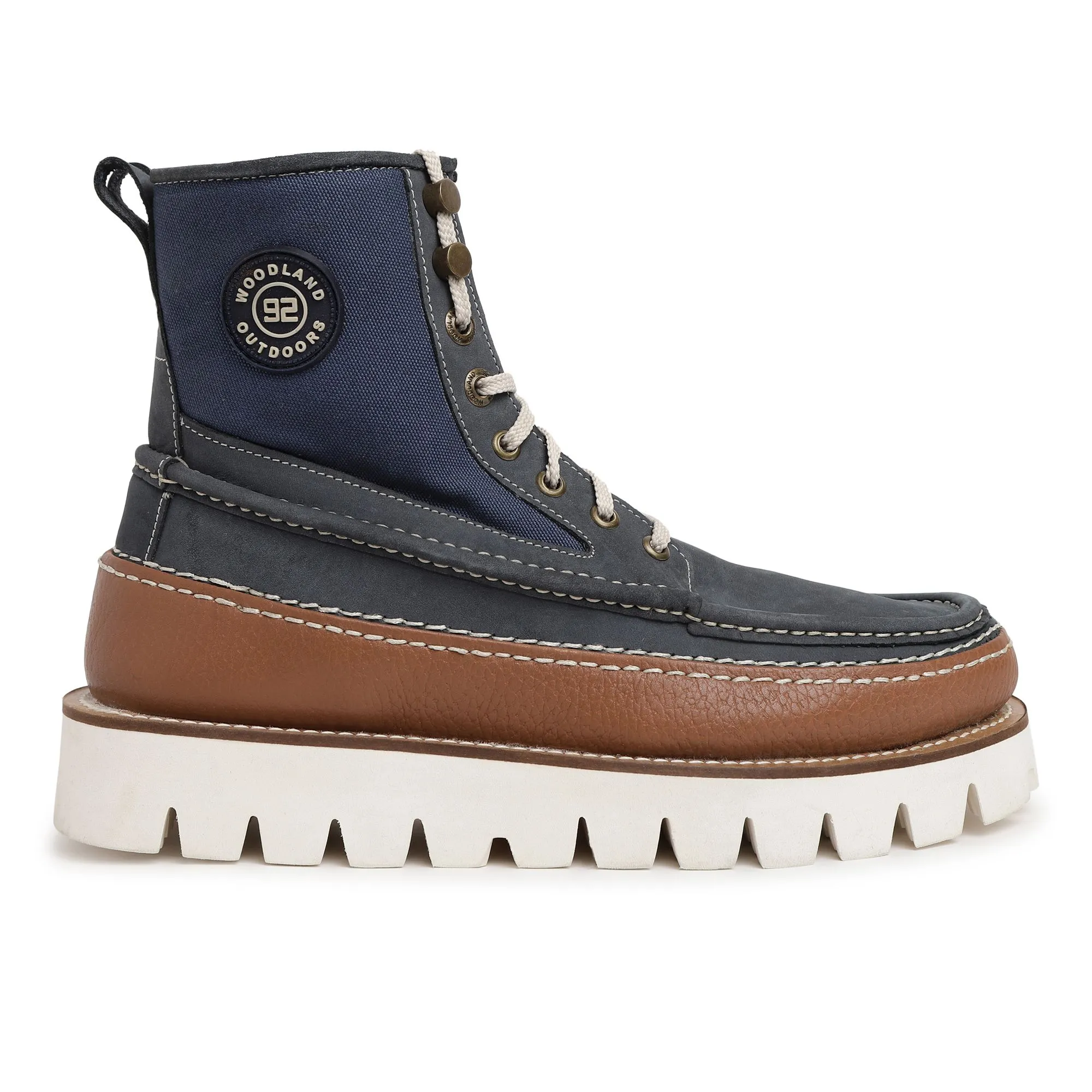 Navy Boots for Men - Image 1