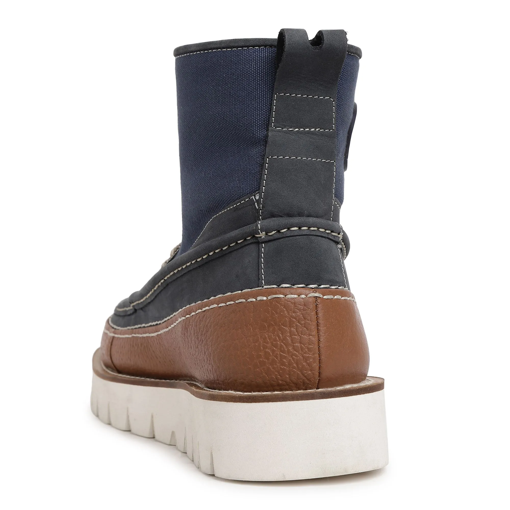 Navy Boots for Men - Thumbnail 5