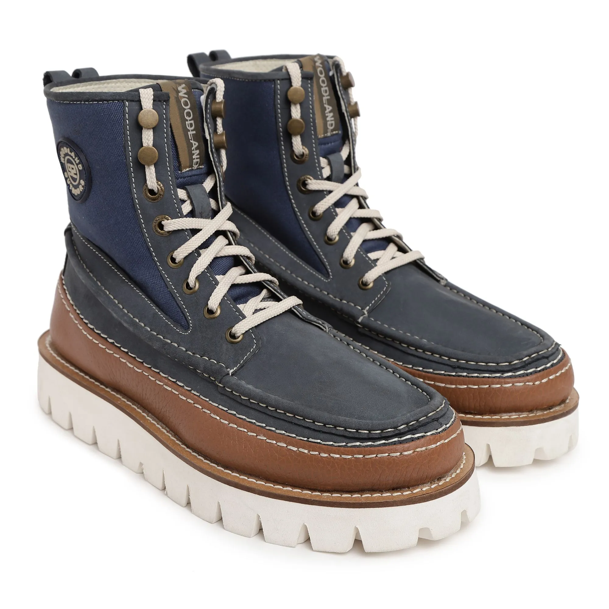 Navy Boots for Men - Thumbnail 6