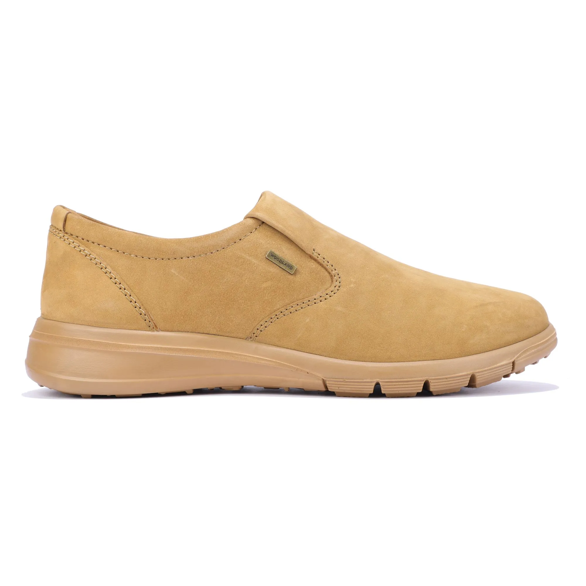 Camel slip-on shoes - Thumbnail 1
