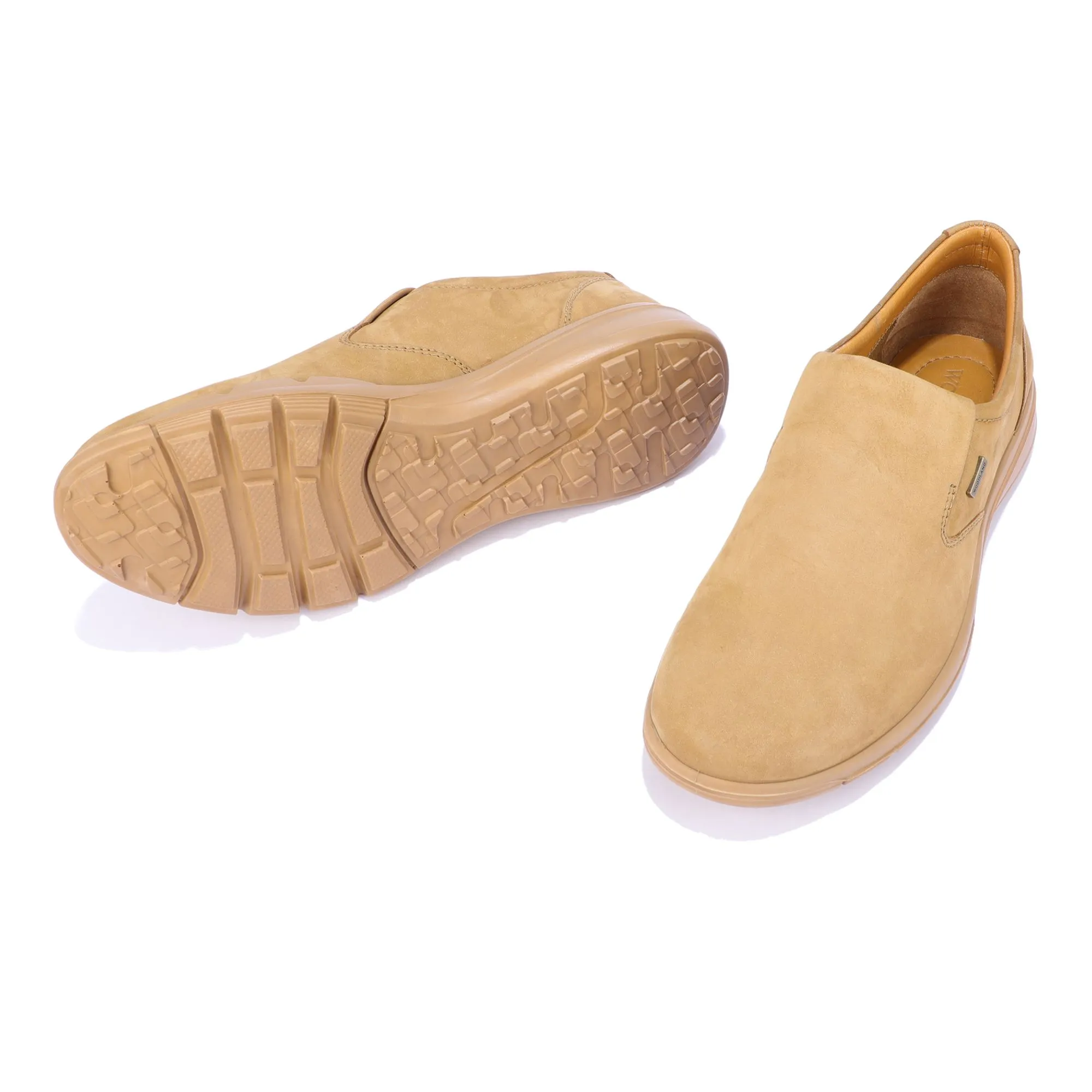 Camel slip-on shoes - Thumbnail 4