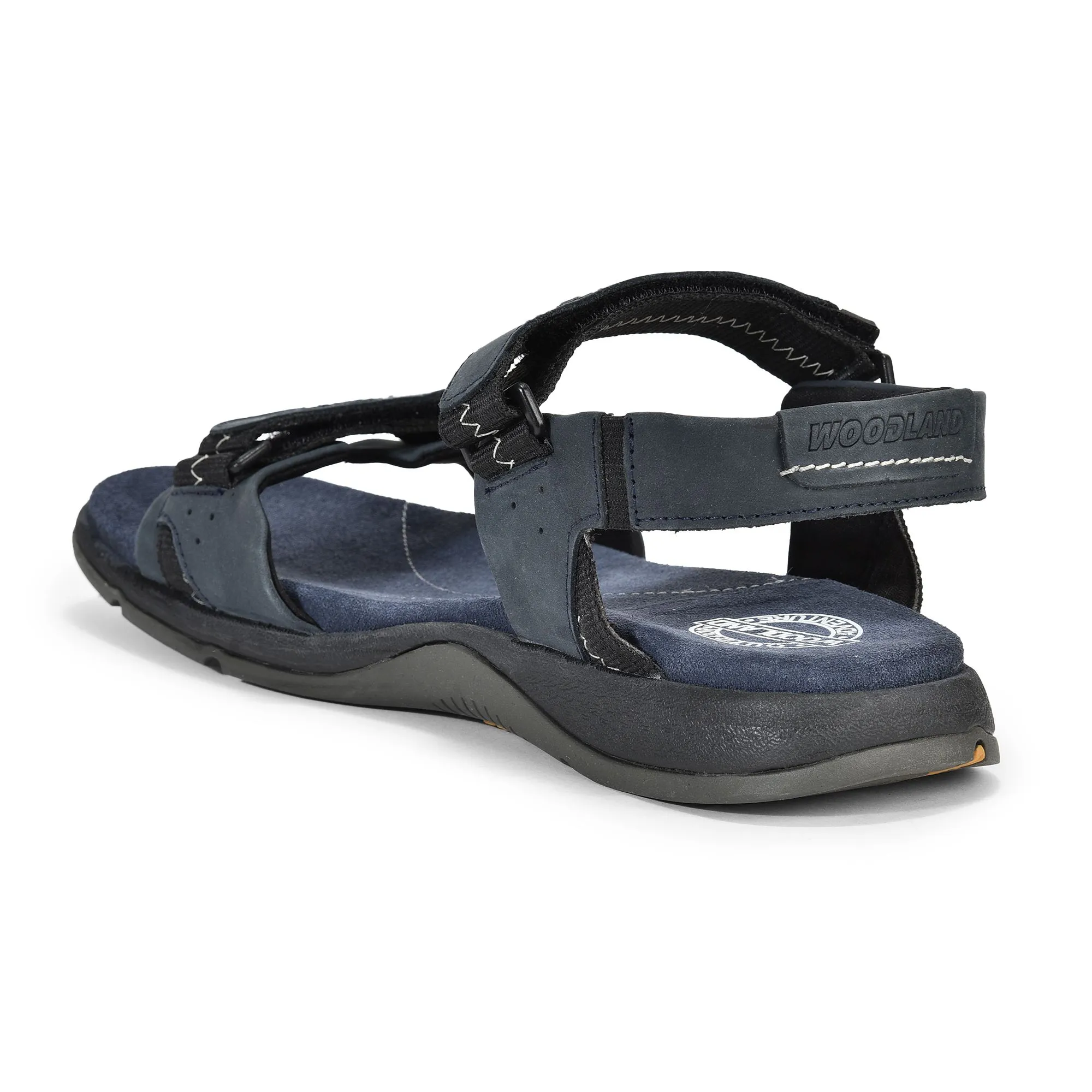 Dark navy casual sandal for men - Thumbnail 5