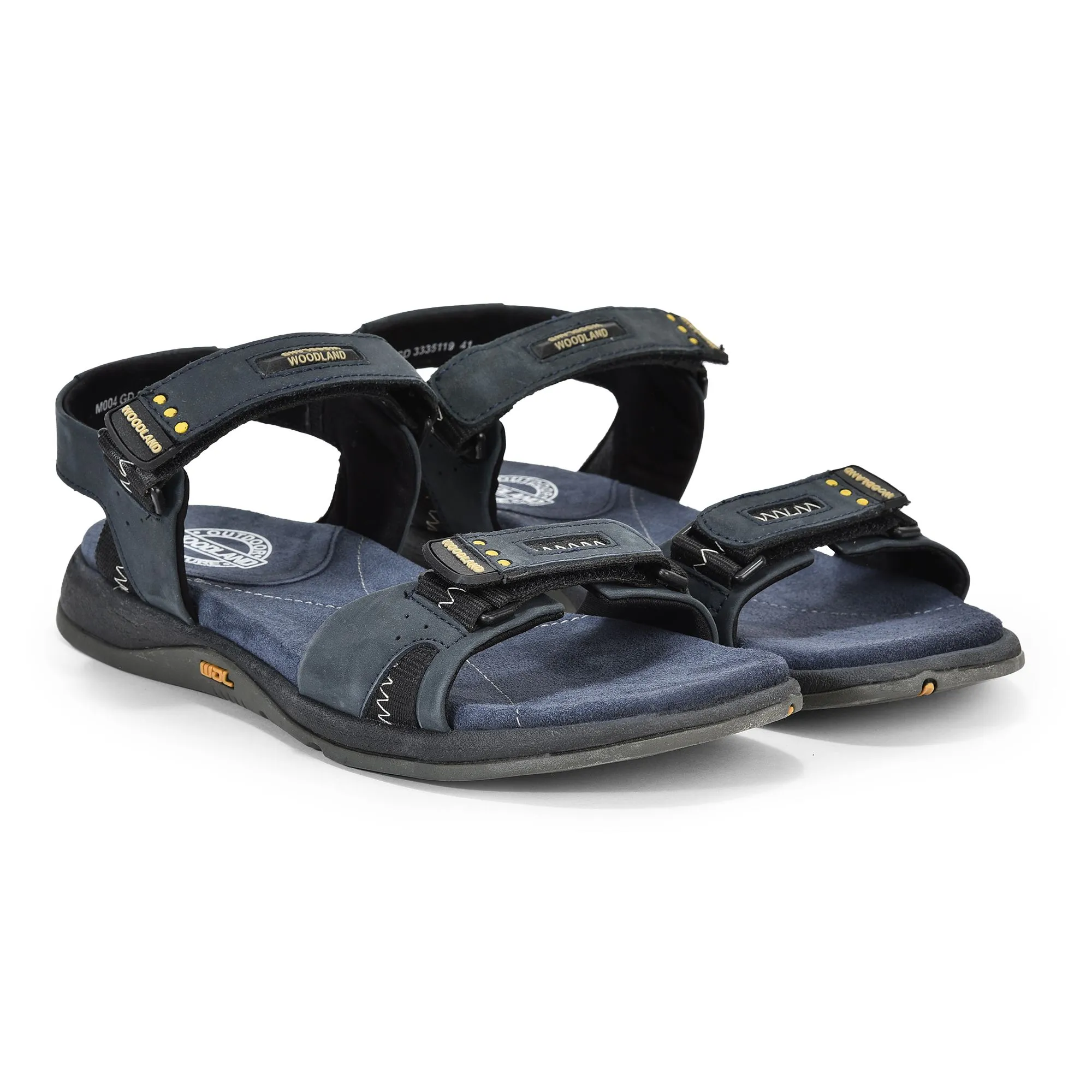 Dark navy casual sandal for men - Thumbnail 6
