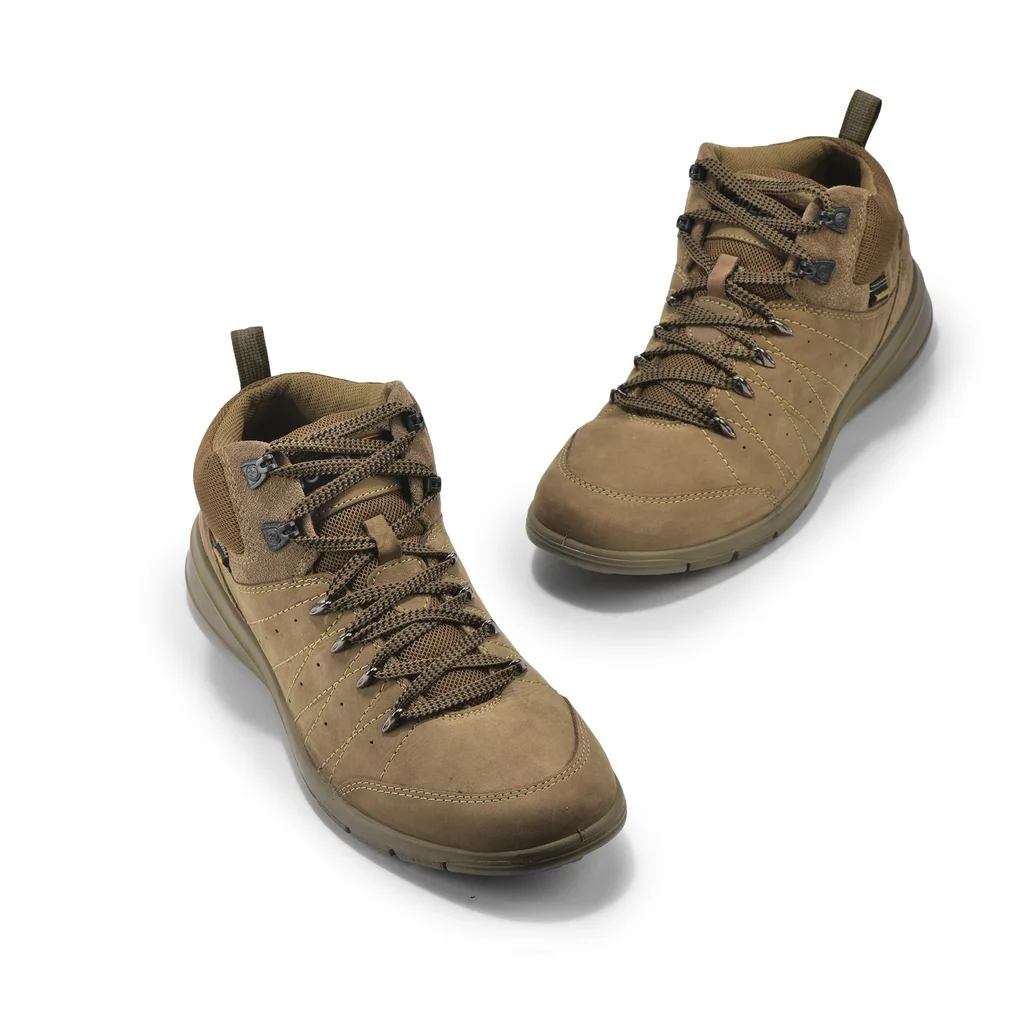 Woodland Dubai Khaki ankle boots for men - Thumbnail 2
