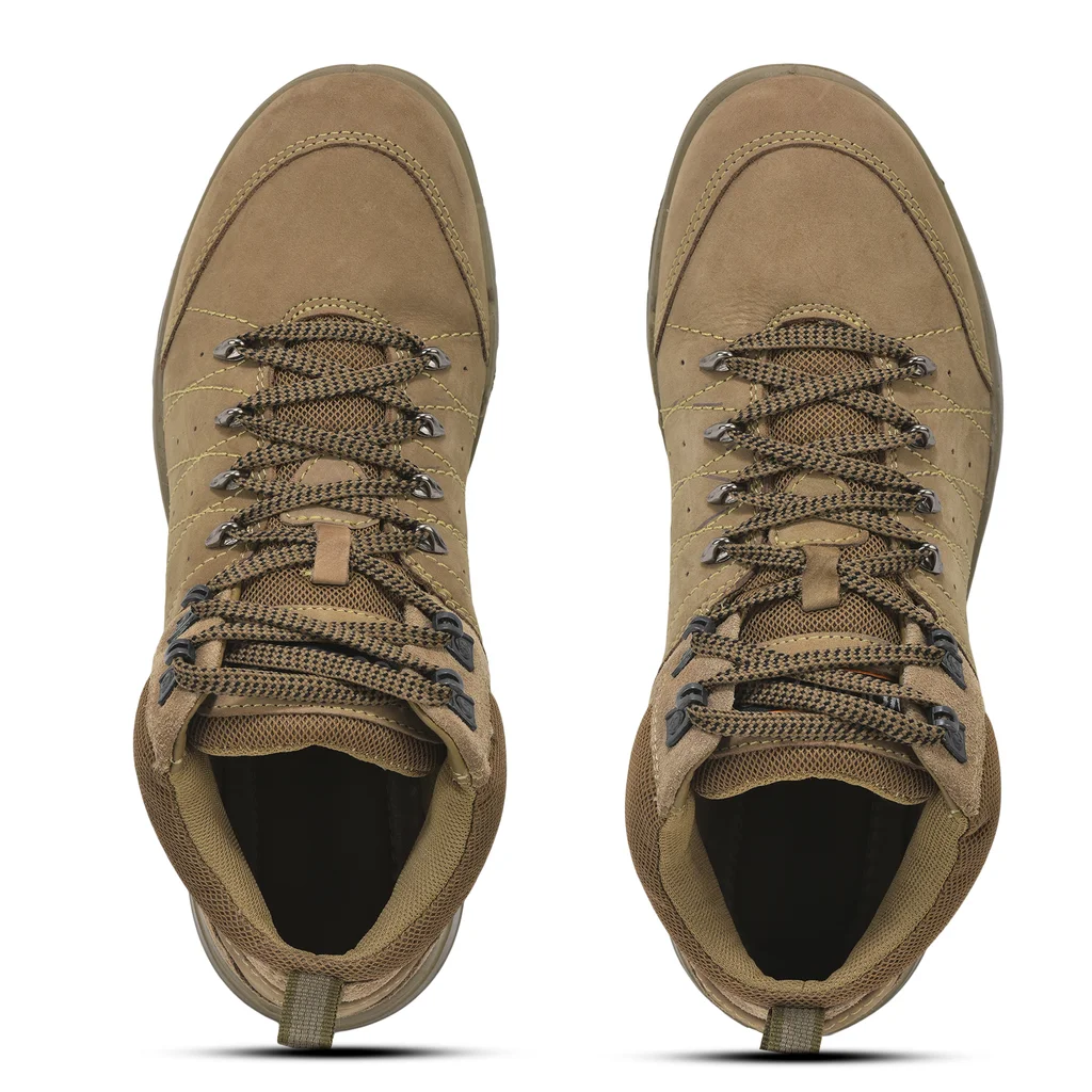 Woodland Dubai Khaki ankle boots for men - Thumbnail 3