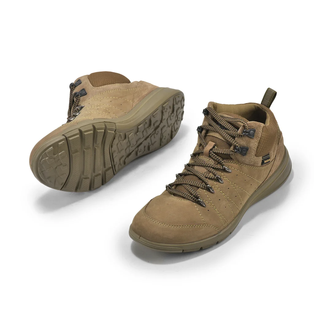 Woodland Dubai Khaki ankle boots for men - Thumbnail 4