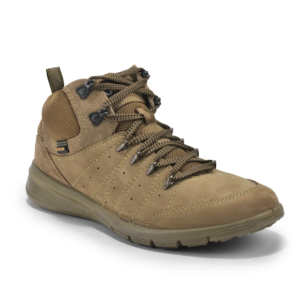 Woodland Dubai Khaki ankle boots for men - Thumbnail 8