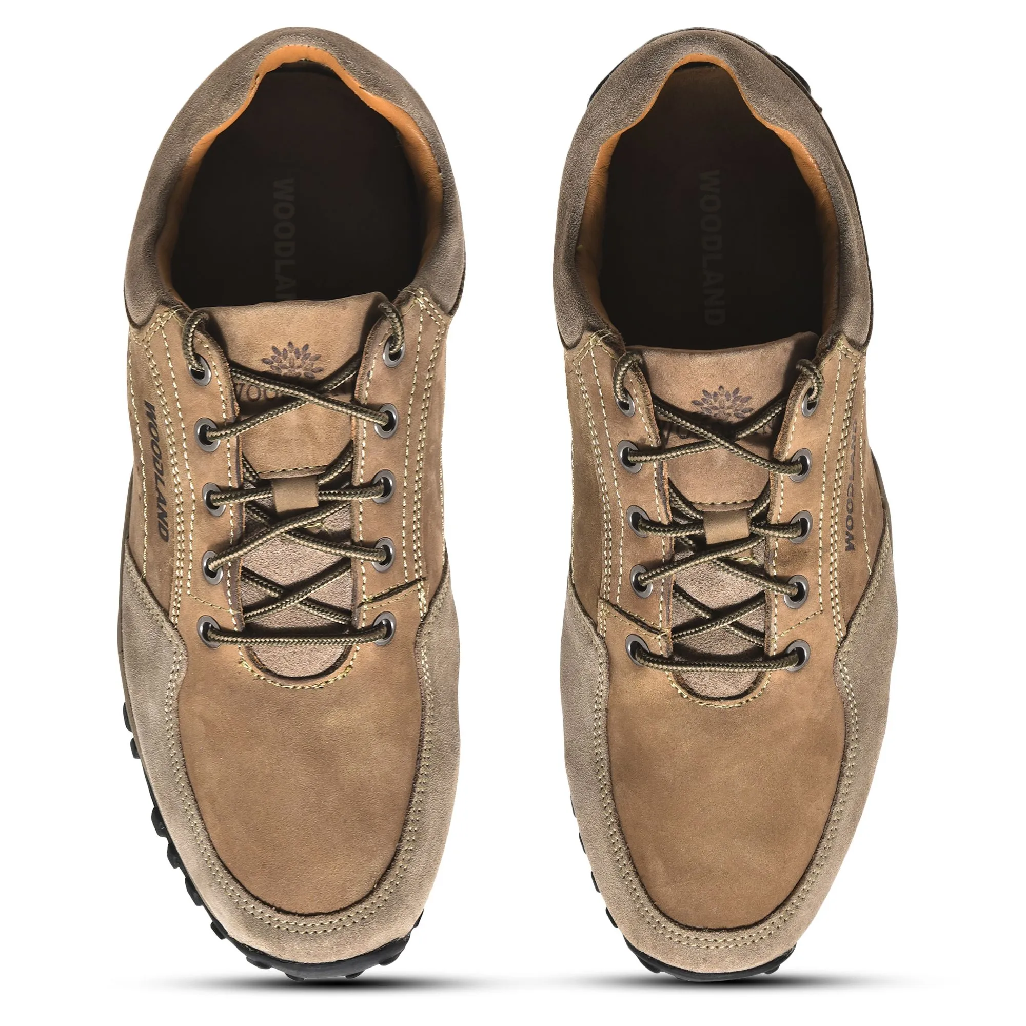 Dubai Khaki Casual Shoes For Men - Thumbnail 3