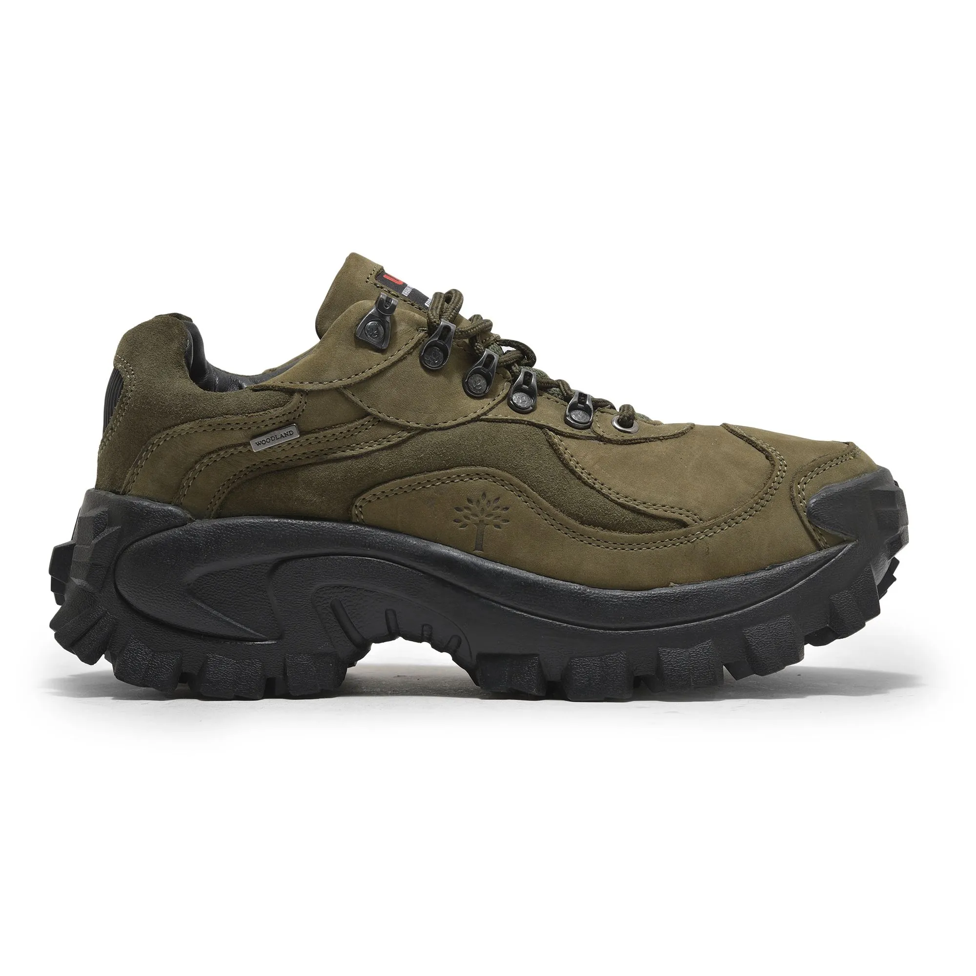Olive green shoe for men - Image 1