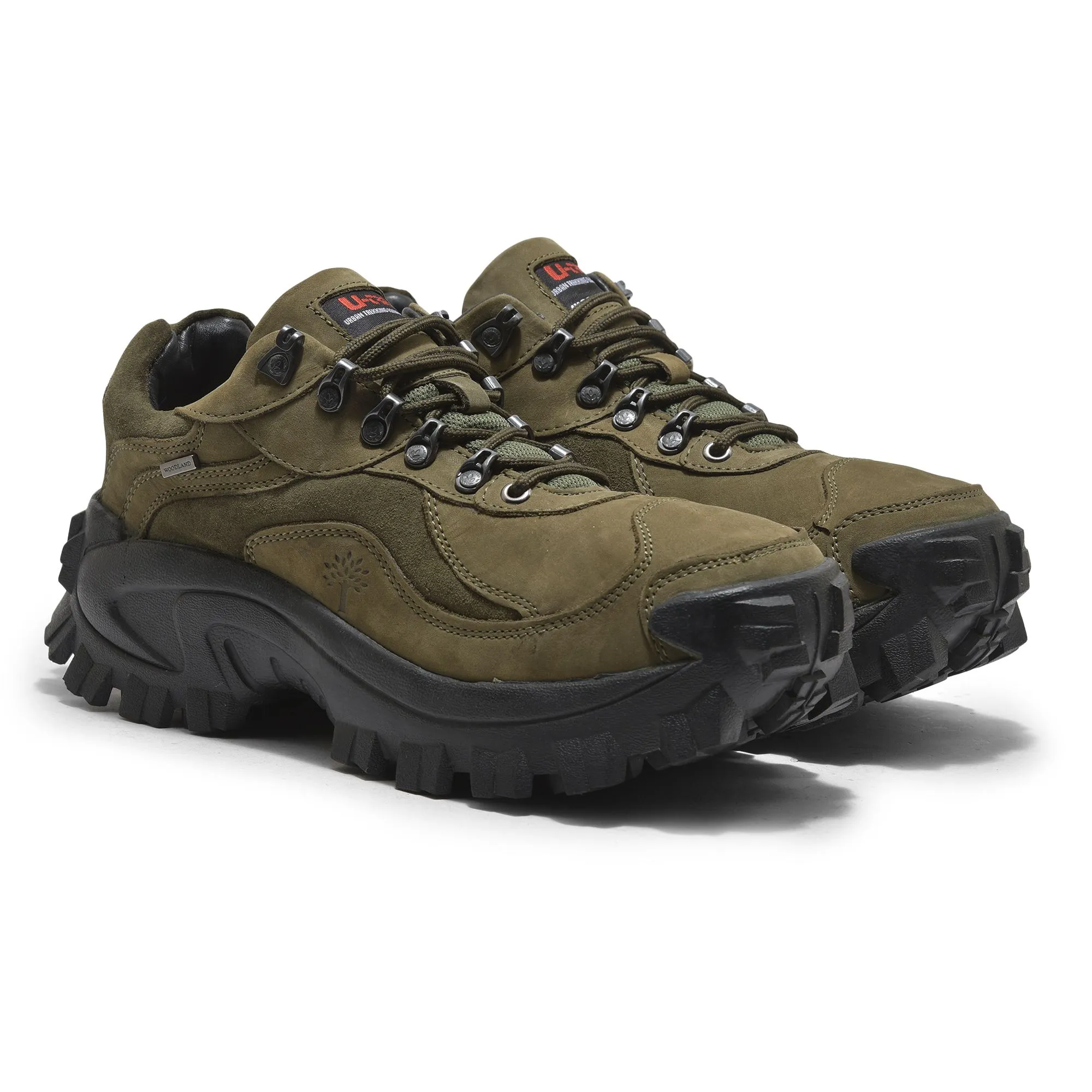 Olive green shoe for men - Thumbnail 6
