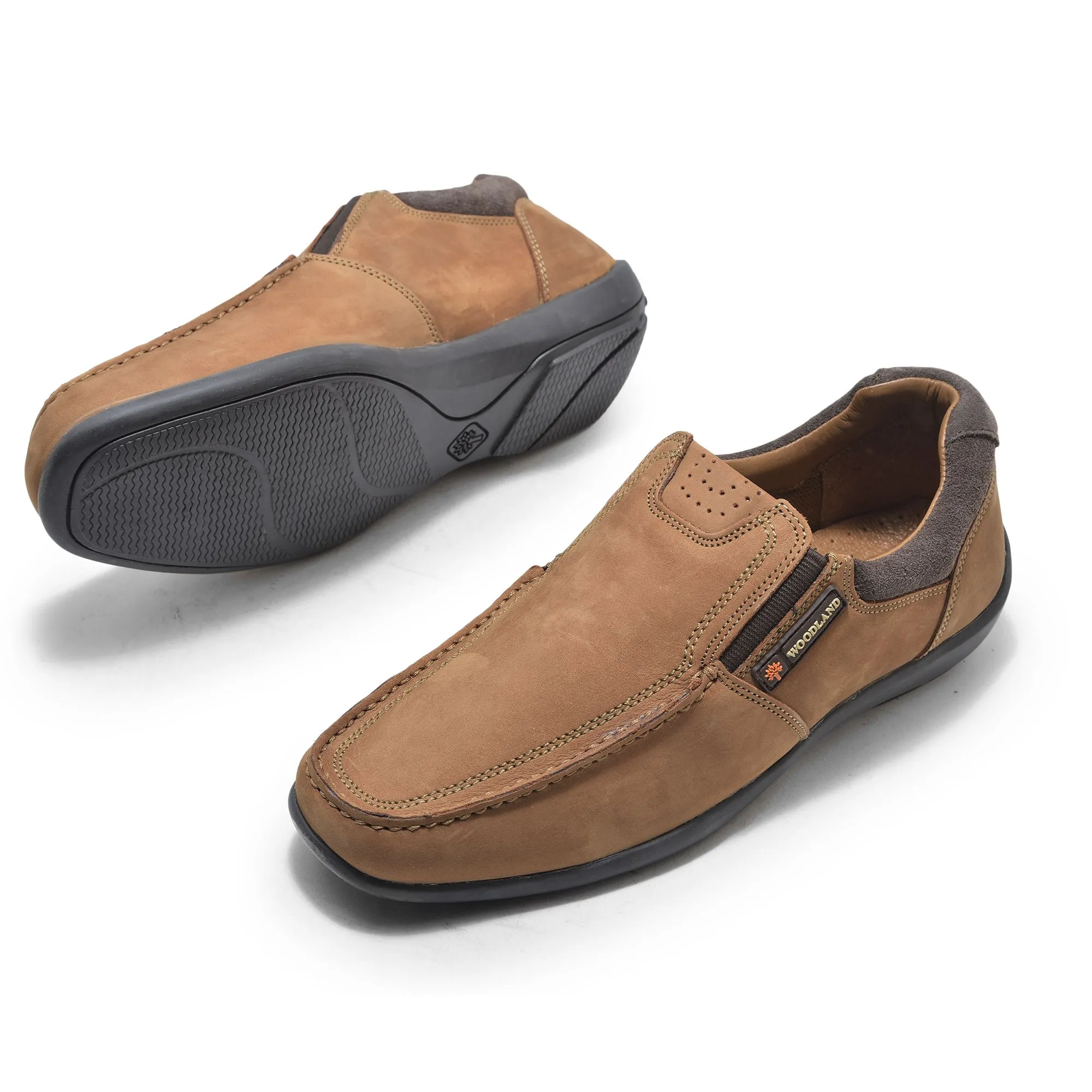 Cashew brown casual shoes for men - Thumbnail 4
