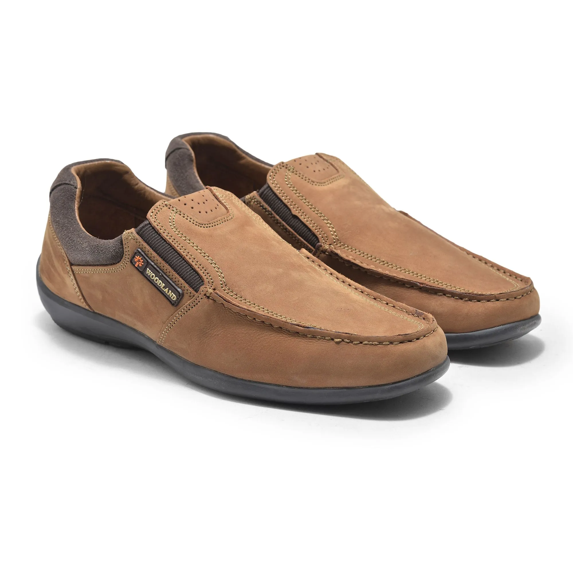Cashew brown casual shoes for men - Thumbnail 6