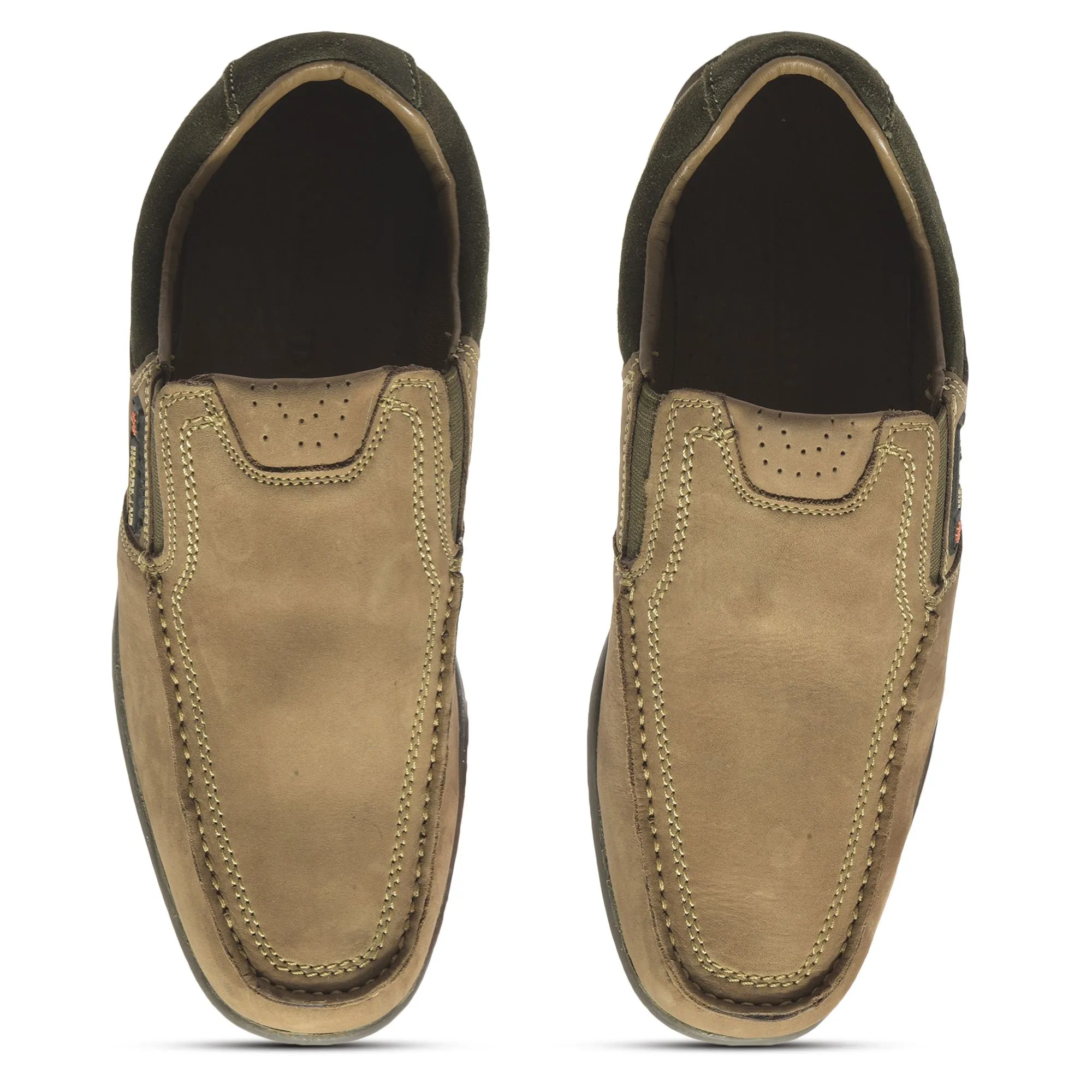 Dubai Khaki casual shoes for men - Thumbnail 3