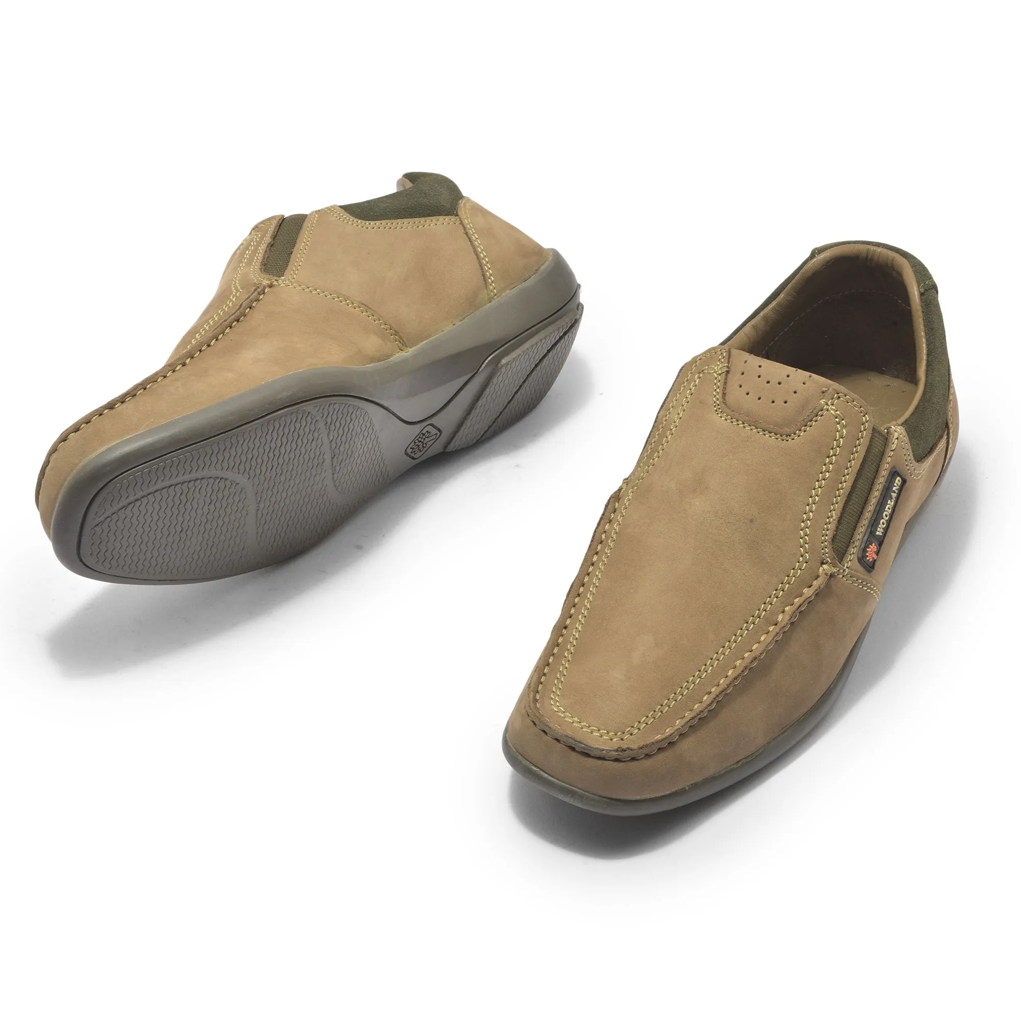 Dubai Khaki casual shoes for men - Thumbnail 4