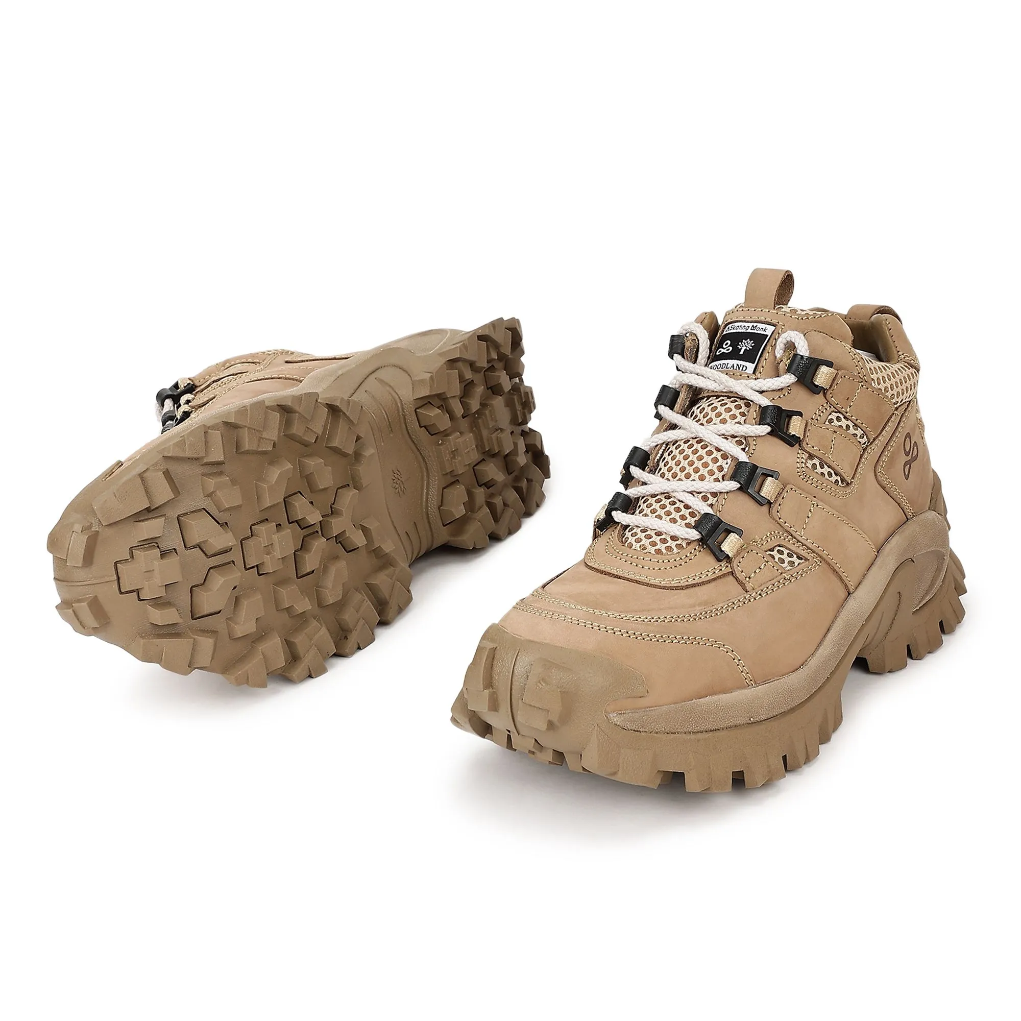 Paris Khaki boots for men - Thumbnail 4
