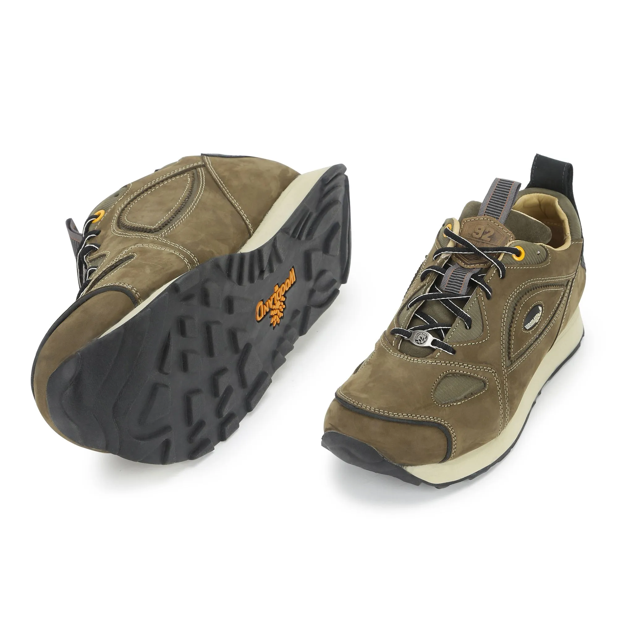 Olive green Sneakers for men - Thumbnail 4