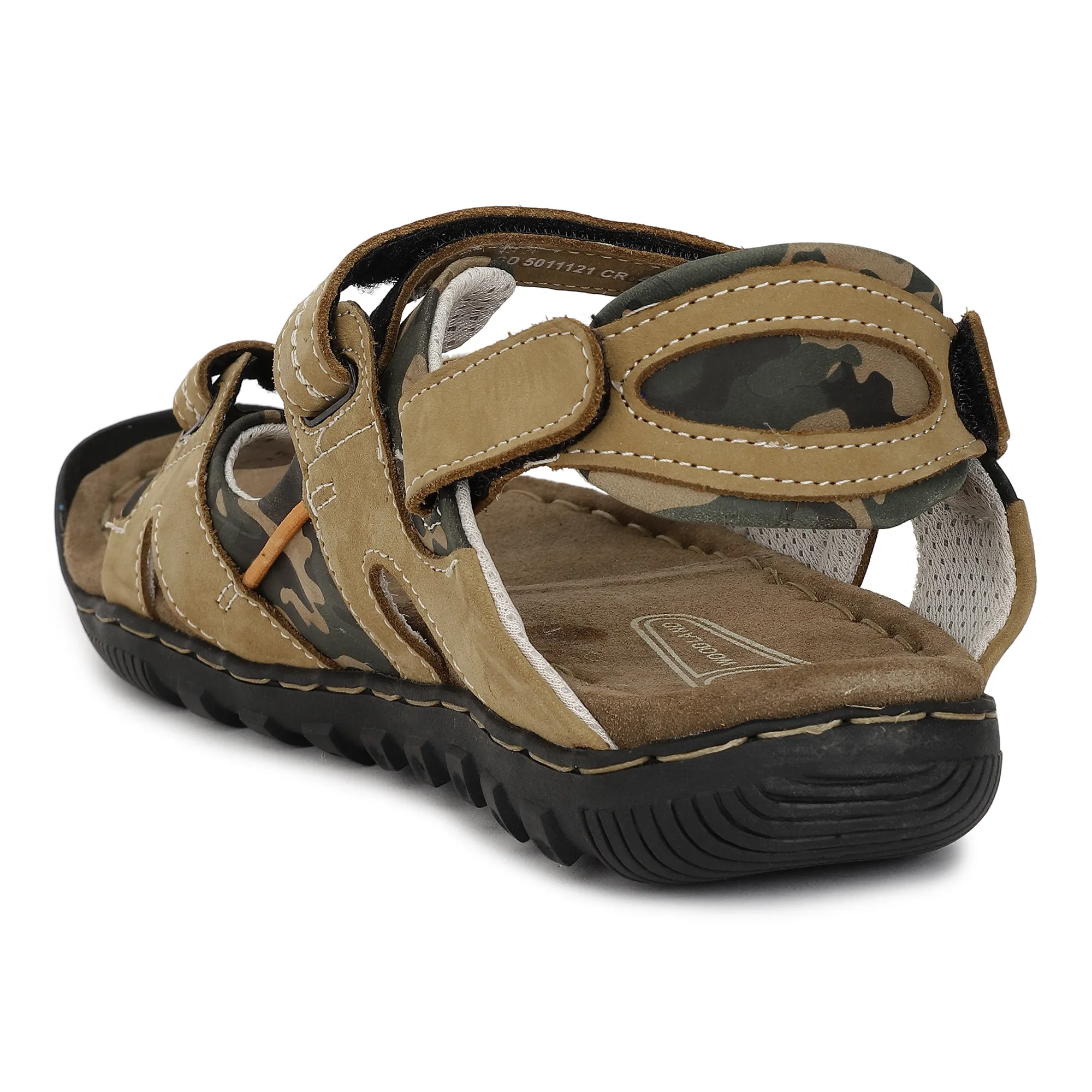 Dubai Khaki Sandal for Men - Thumbnail 5