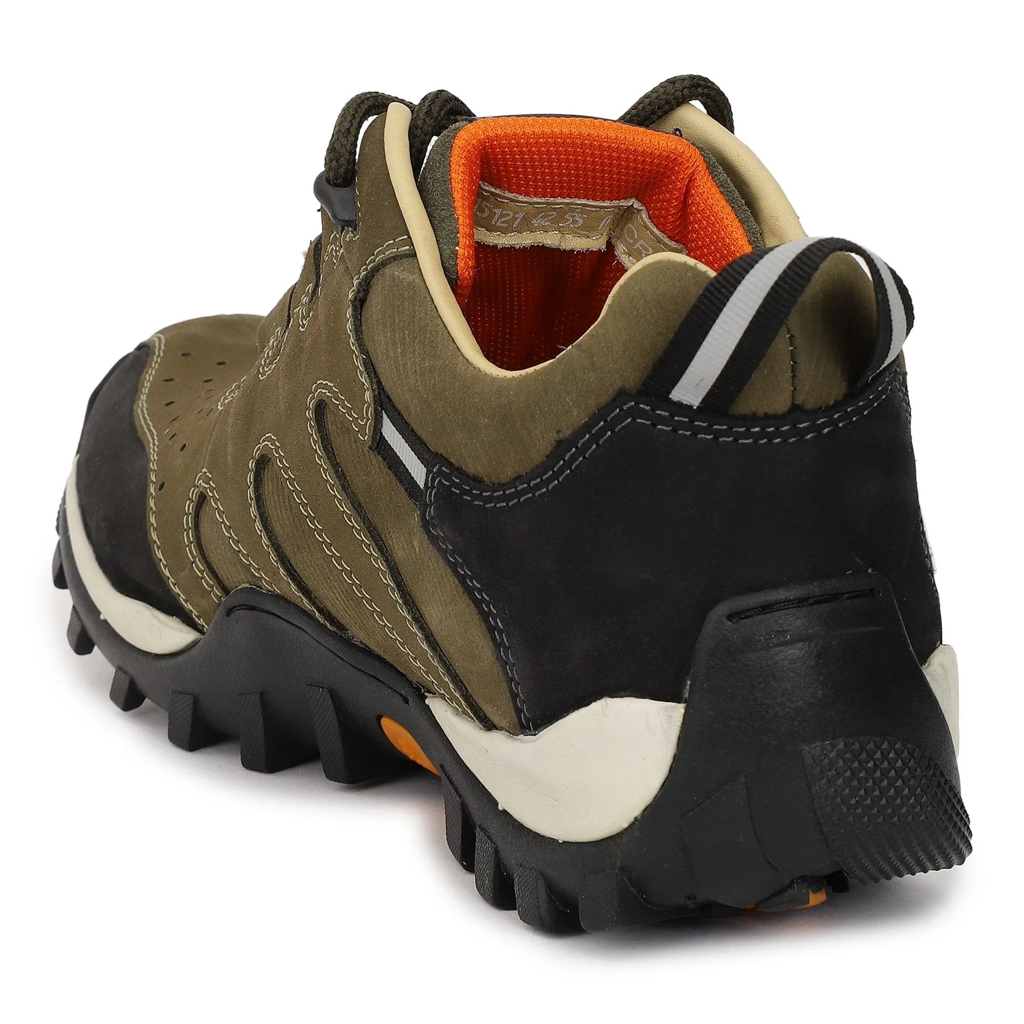 Olive green casual shoes for men - Thumbnail 5
