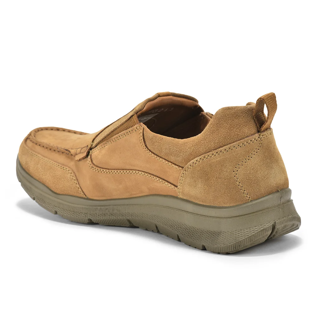 Camel casual slip-on shoes for men - Thumbnail 6