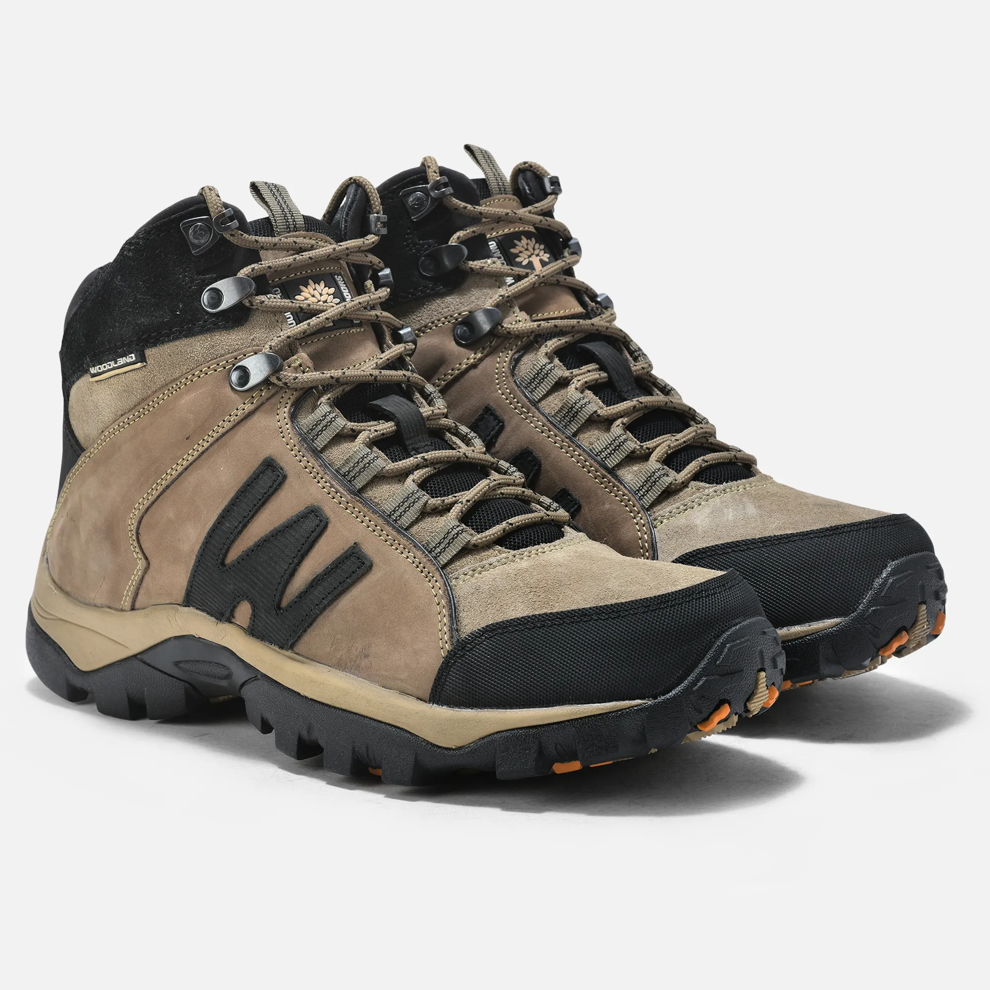Dubai Khaki lace-up boots for men - Thumbnail 6