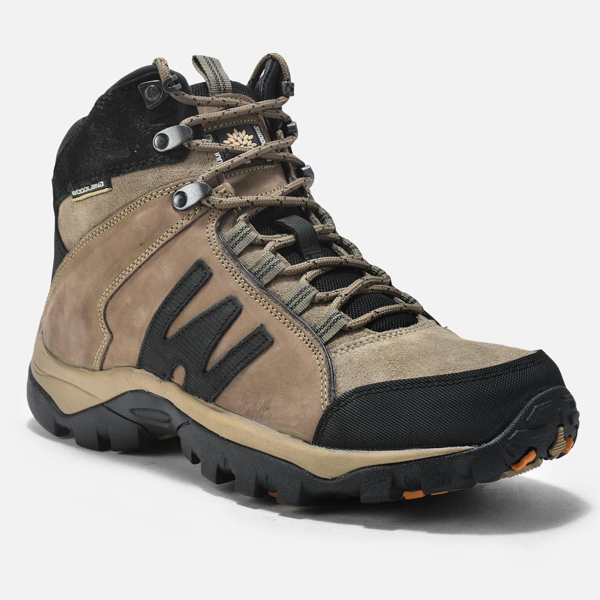 Dubai Khaki lace-up boots for men - Thumbnail 7