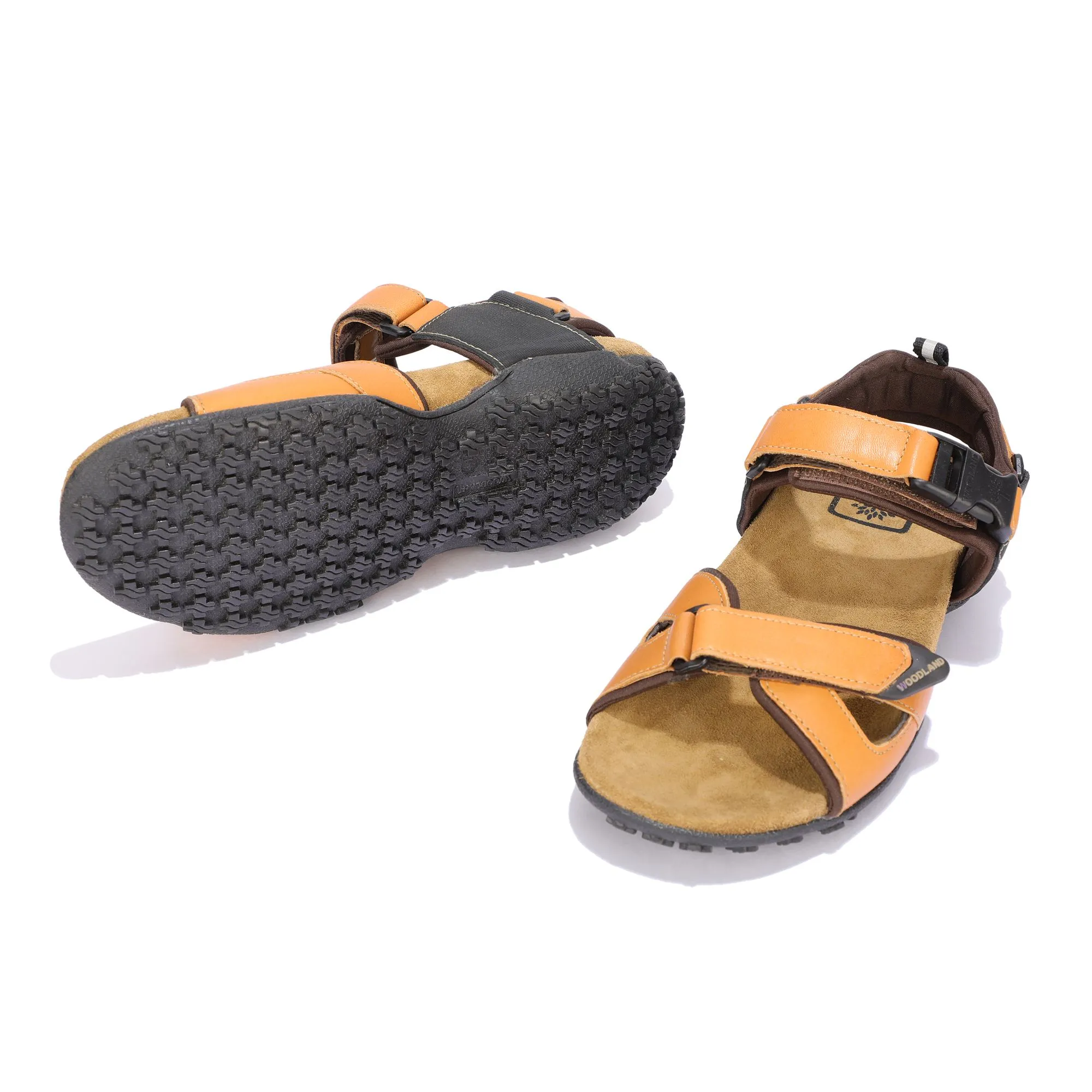 Woodland Tan Clip-lock Sandal - Thumbnail 4