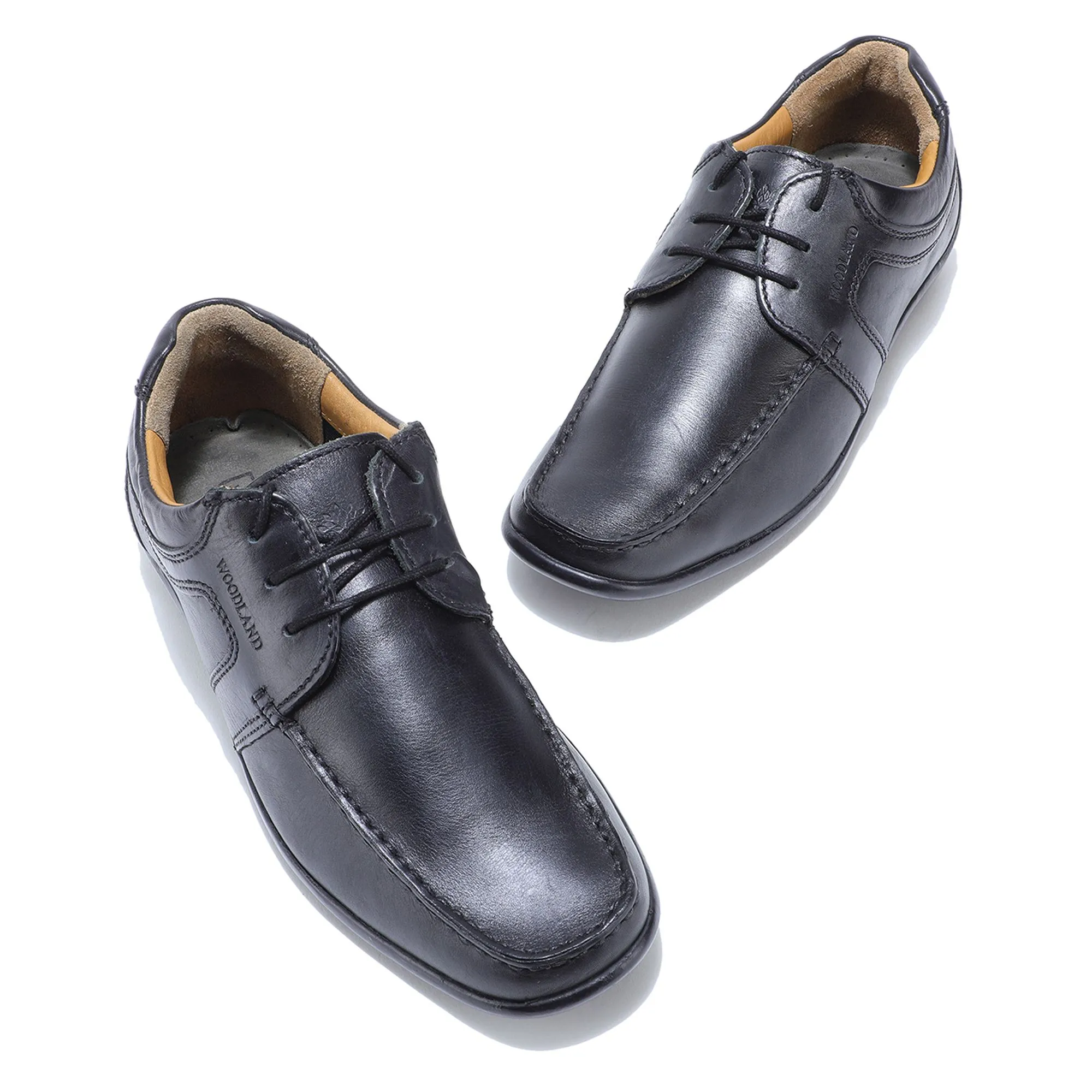 Woodland BLACK casual shoes - Thumbnail 2