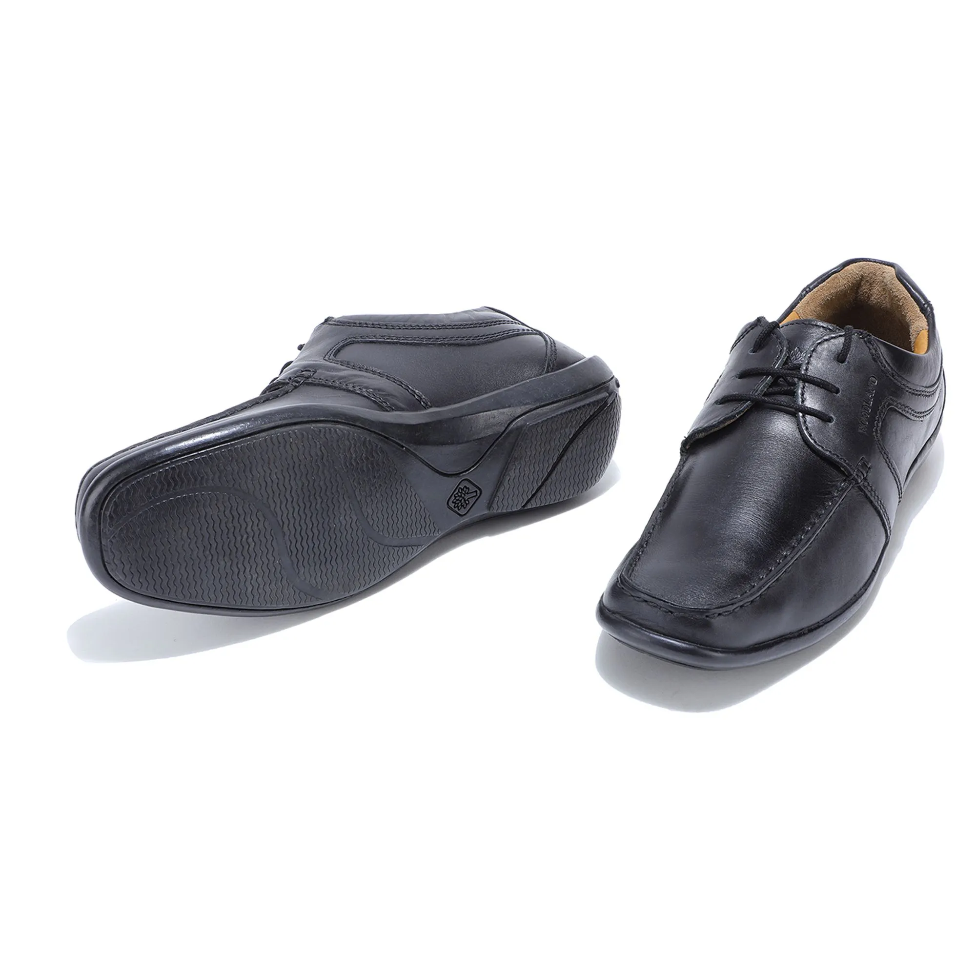 Woodland BLACK casual shoes - Thumbnail 4