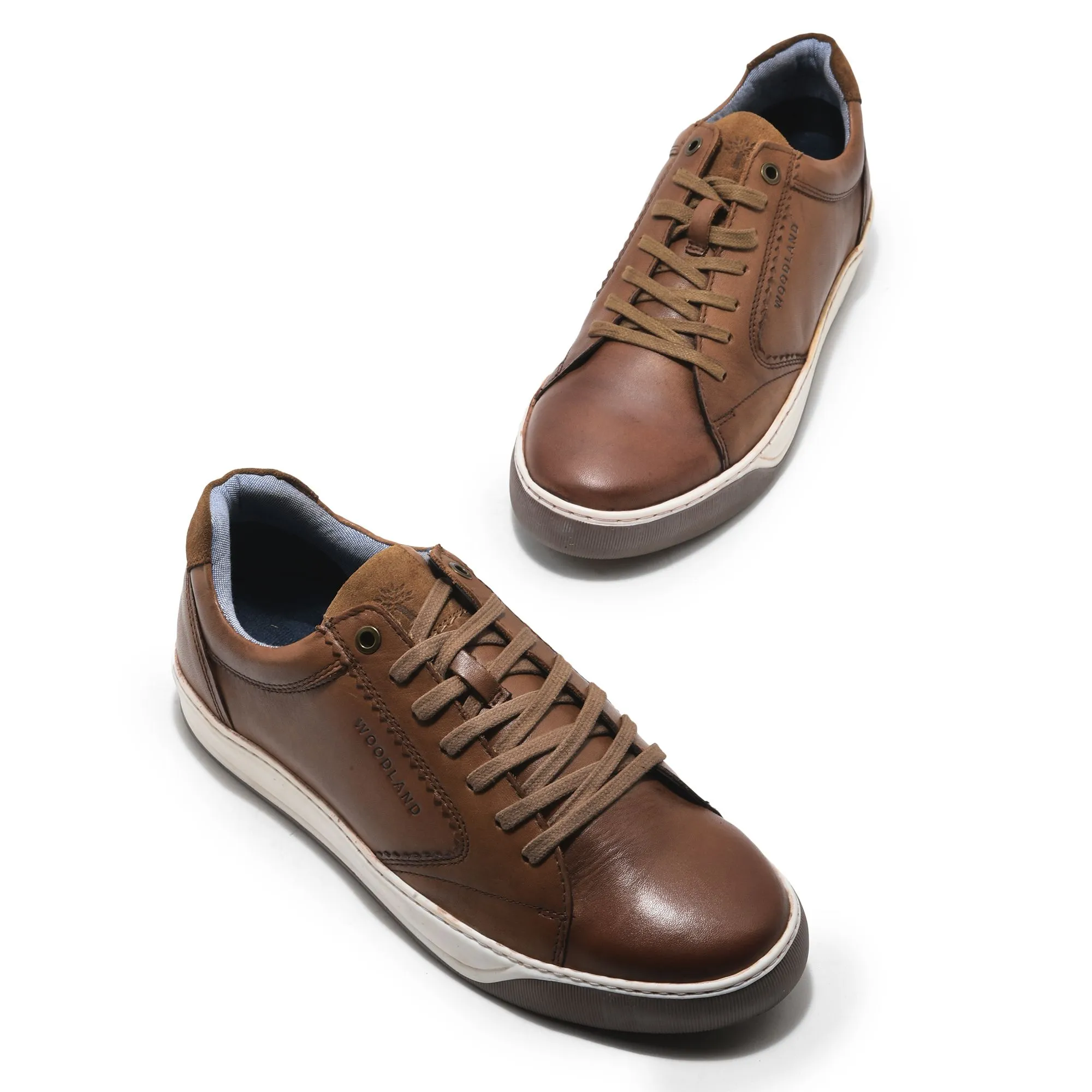 Tan Sneakers for Men - Thumbnail 2