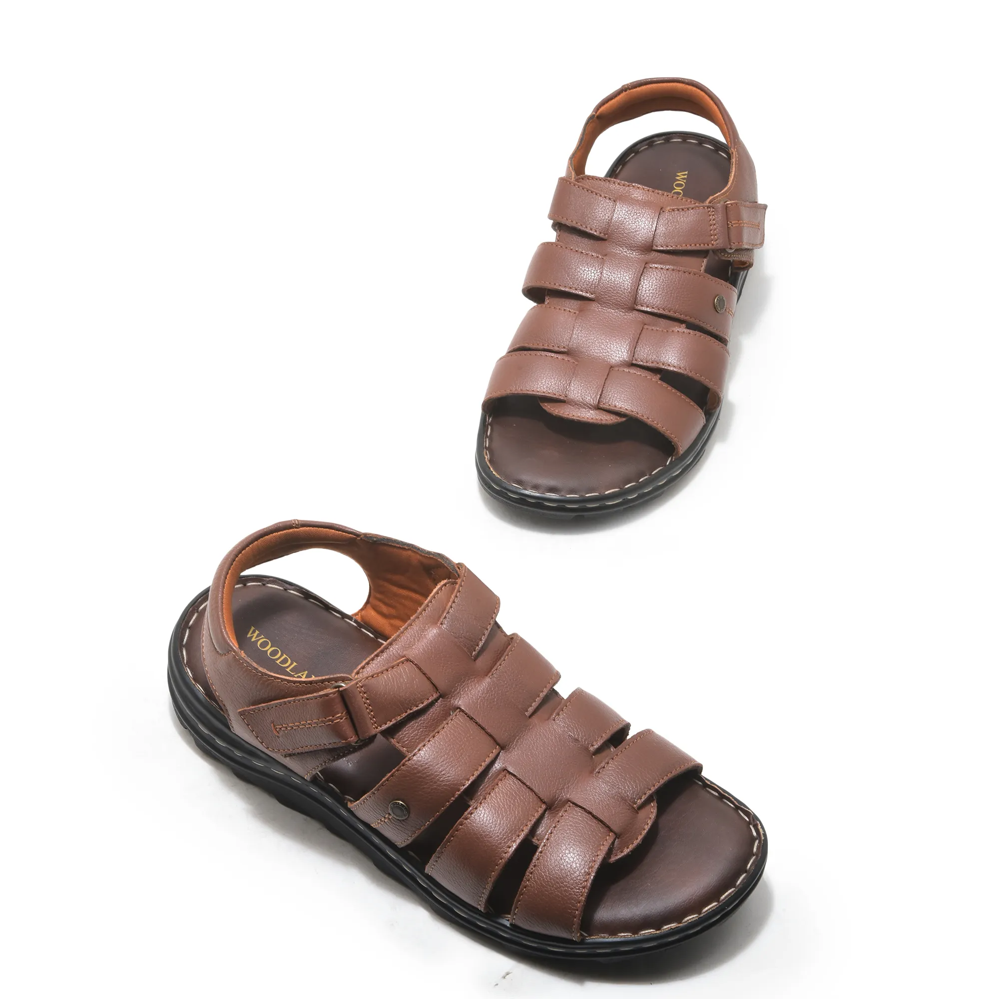 Tan Sandal for Men - Thumbnail 2