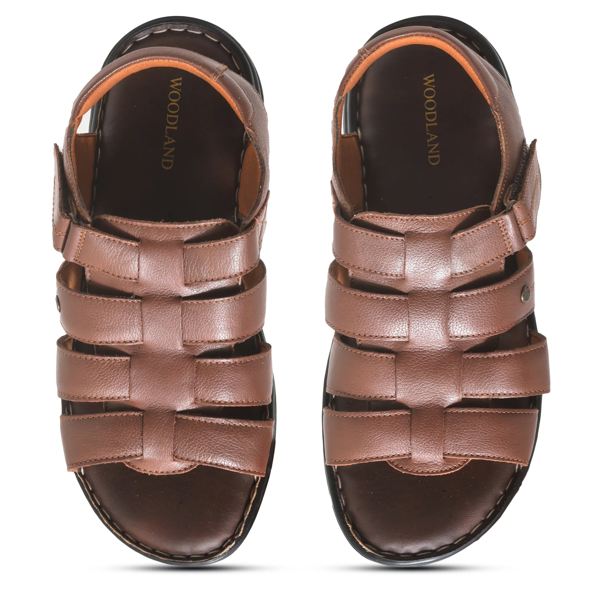 Tan Sandal for Men - Thumbnail 3