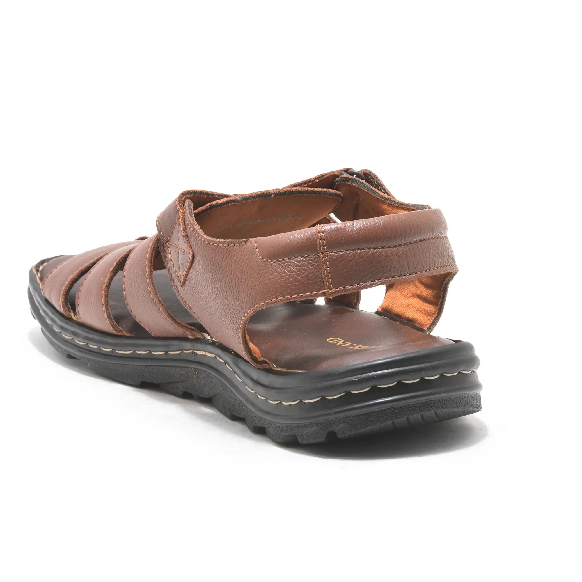 Tan Sandal for Men - Thumbnail 5