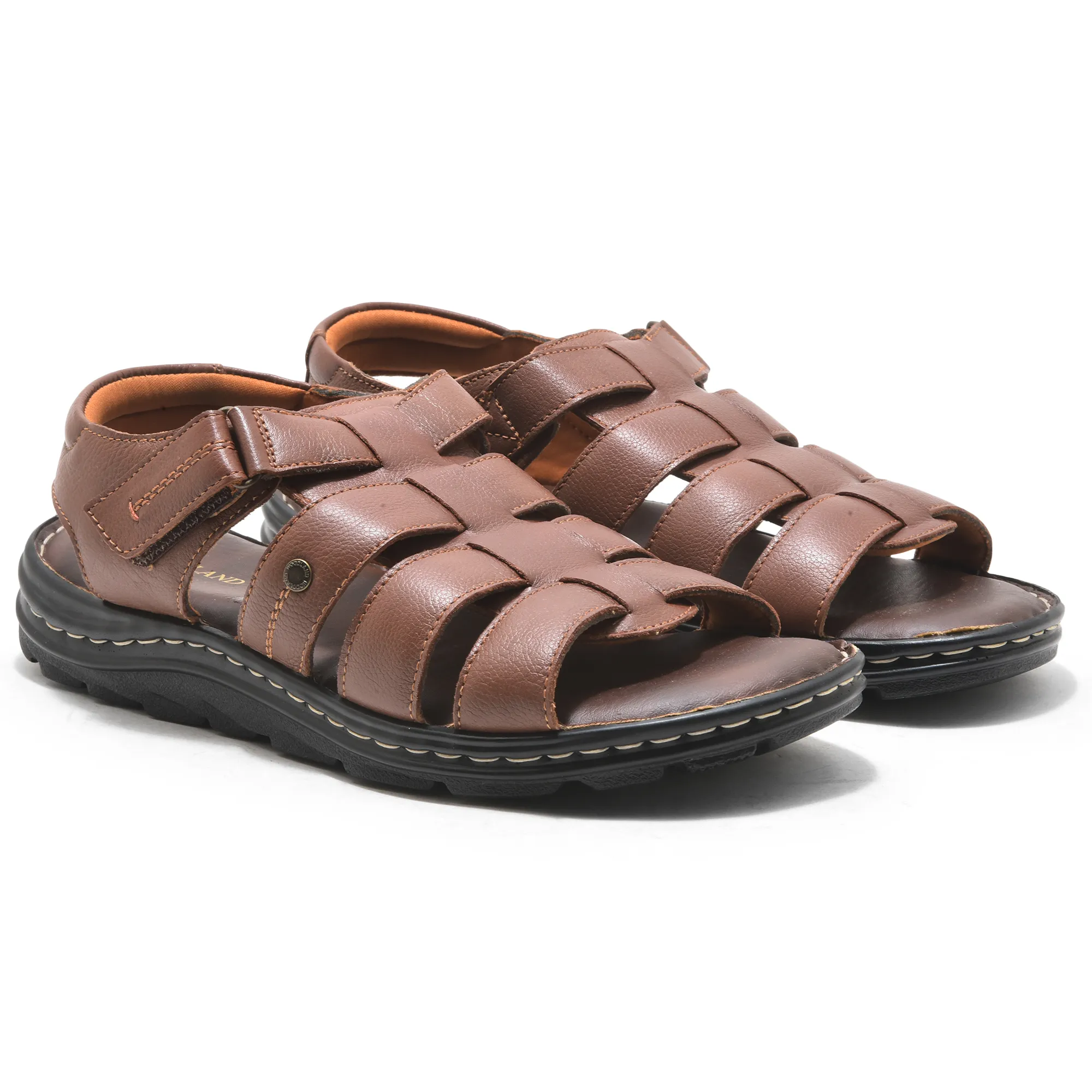 Tan Sandal for Men - Thumbnail 6
