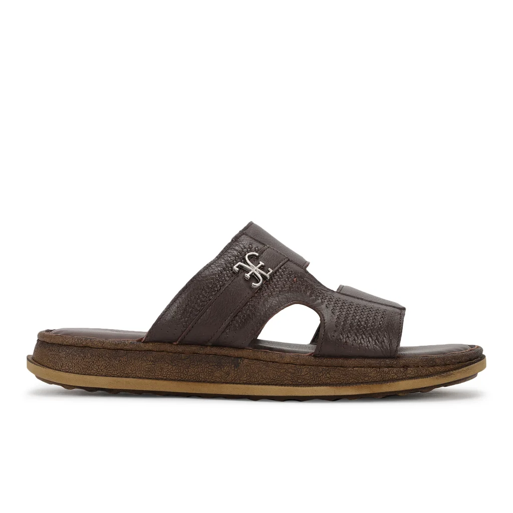 Woods Men’s Sleek Brown Softy Sandals