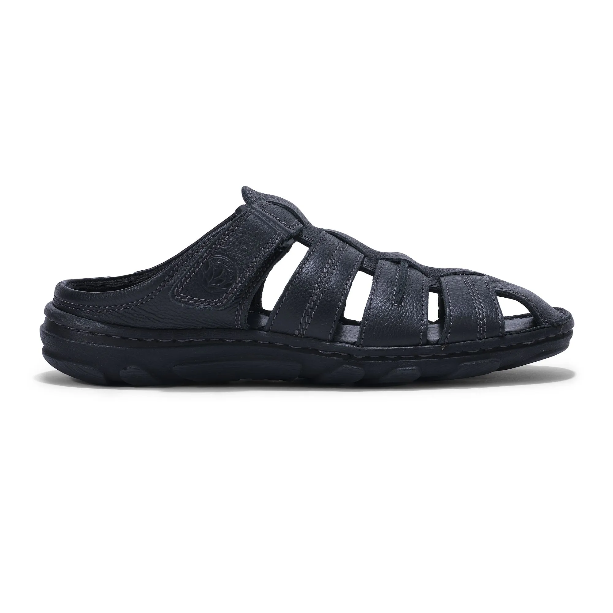 Black fisherman sandal - Thumbnail 1