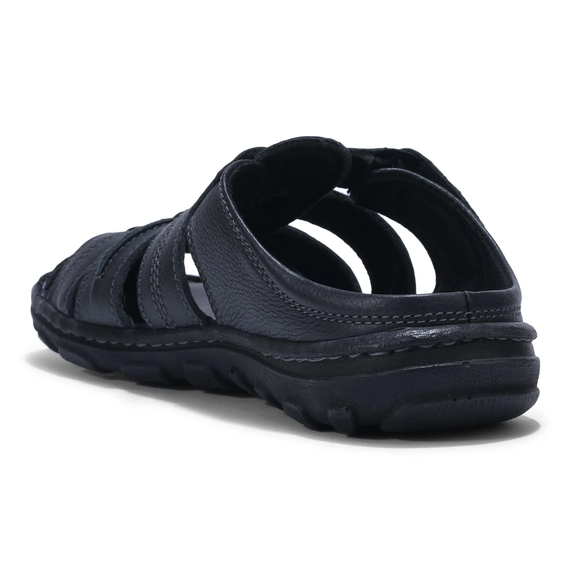 Black fisherman sandal - Thumbnail 5