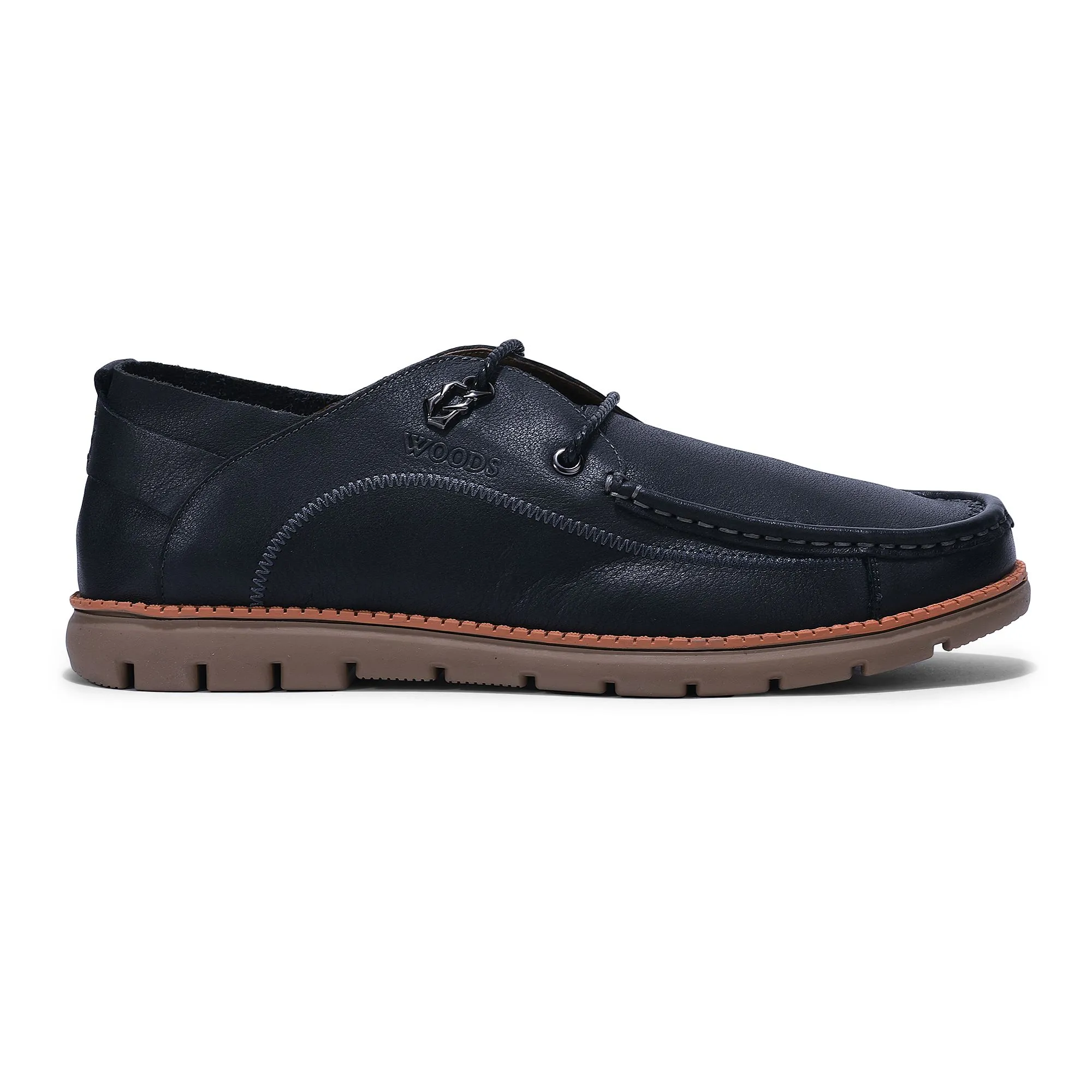 Blue boat shoe for men - Thumbnail 1