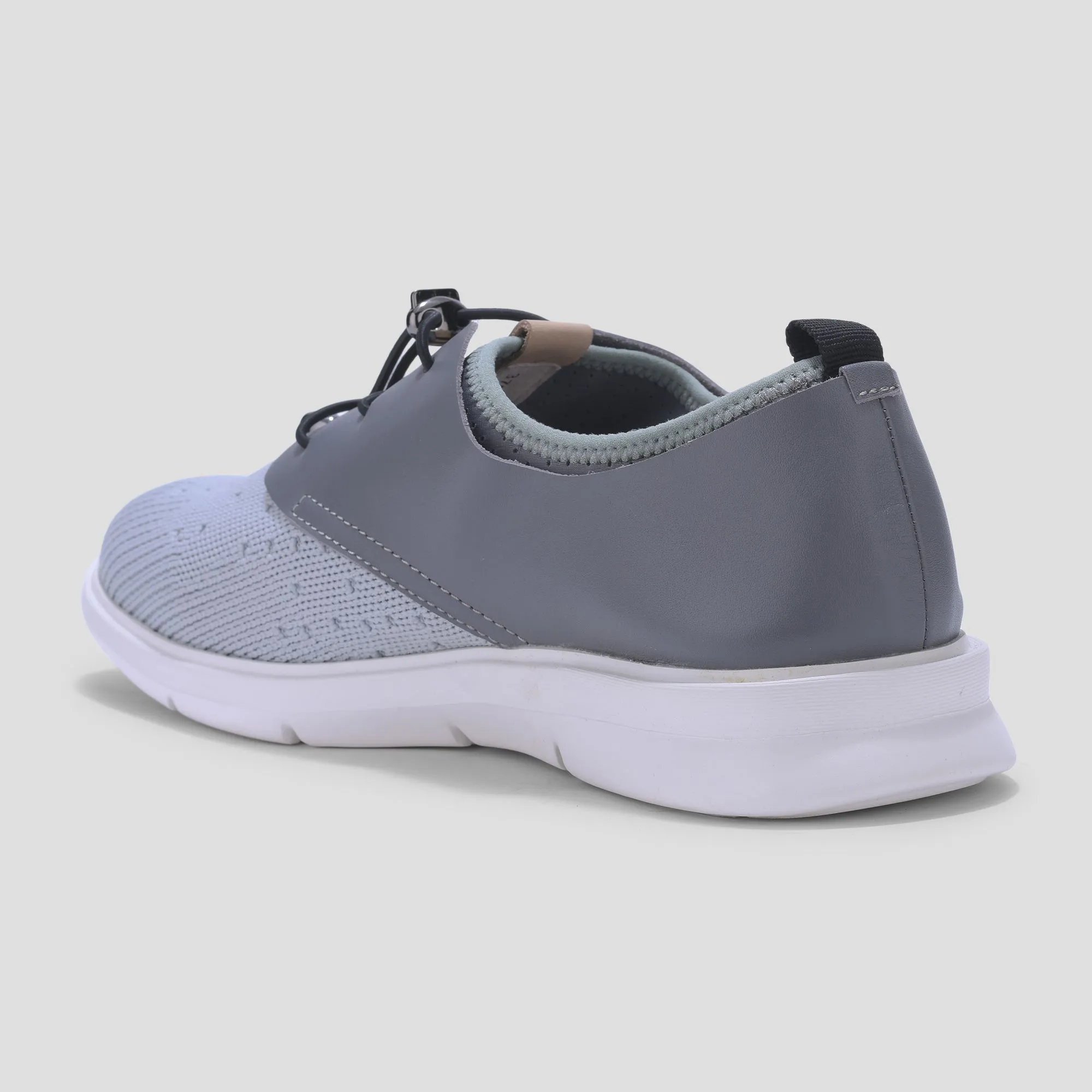 Woods GREY slip-on casual shoes - Thumbnail 5