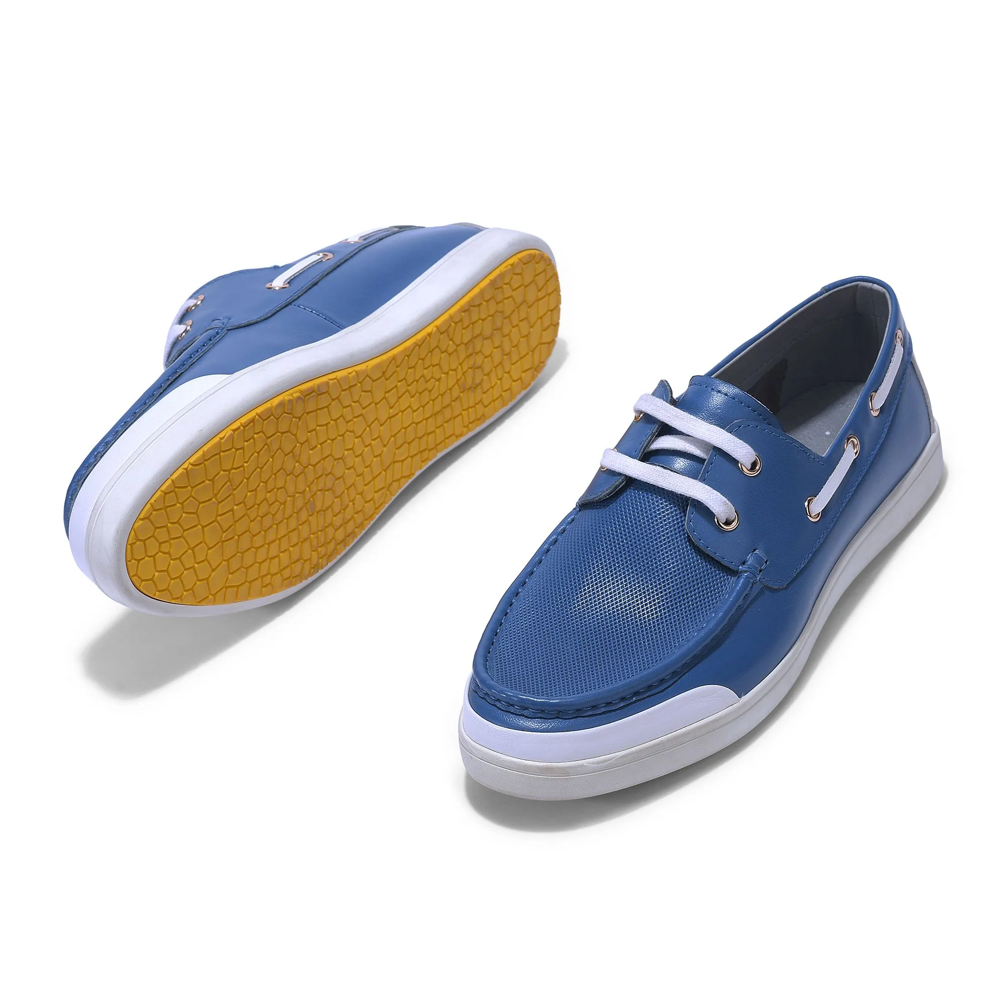 BLUE boat shoes - Thumbnail 4
