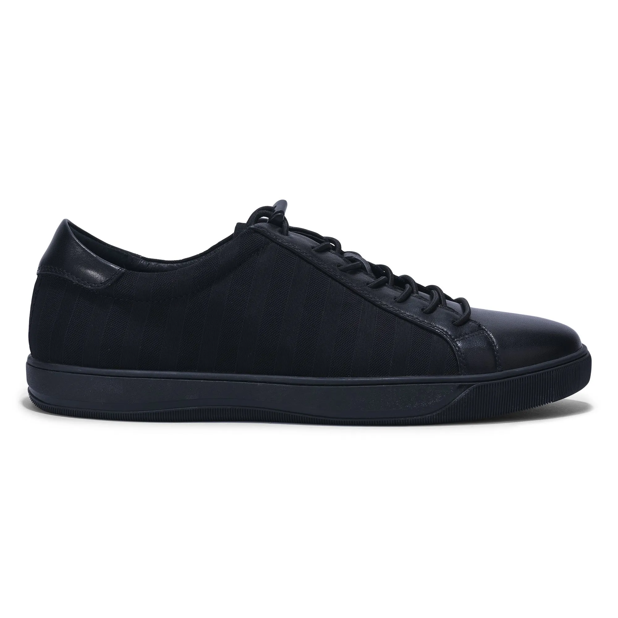 BLACK casual sneakers - Thumbnail 1