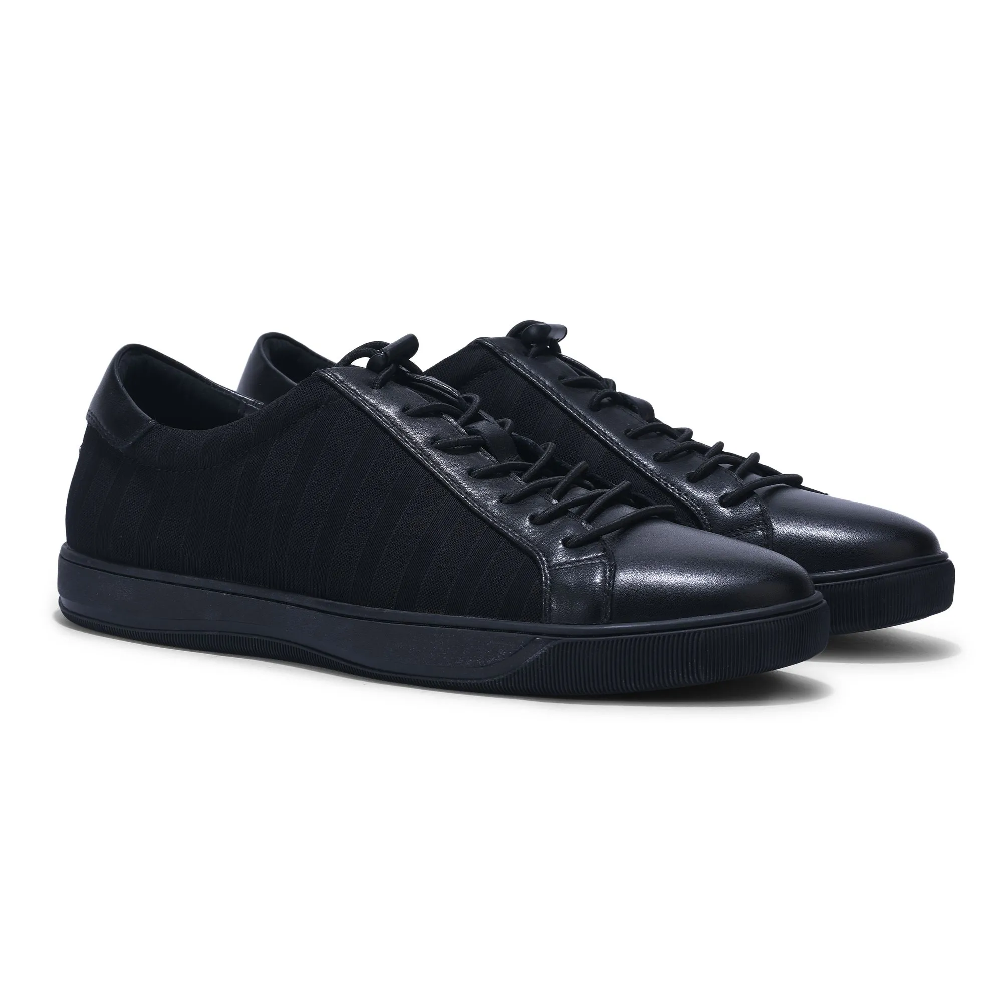 BLACK casual sneakers - Thumbnail 6