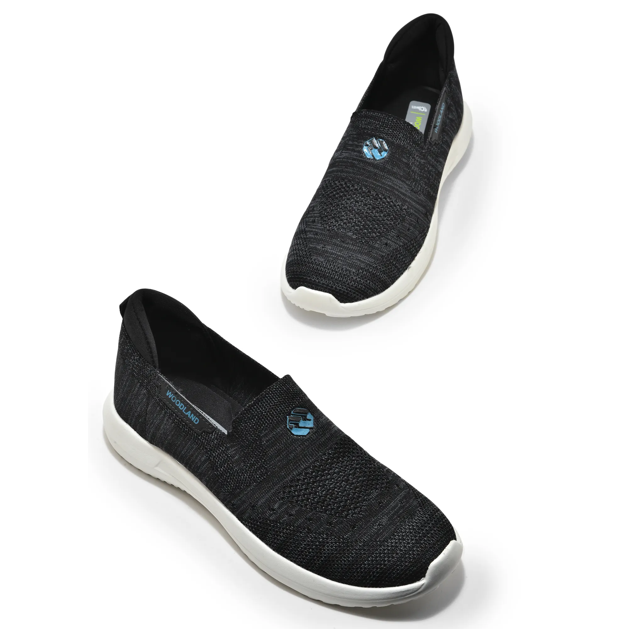 Black Slip-on Shoe for Men - Thumbnail 2