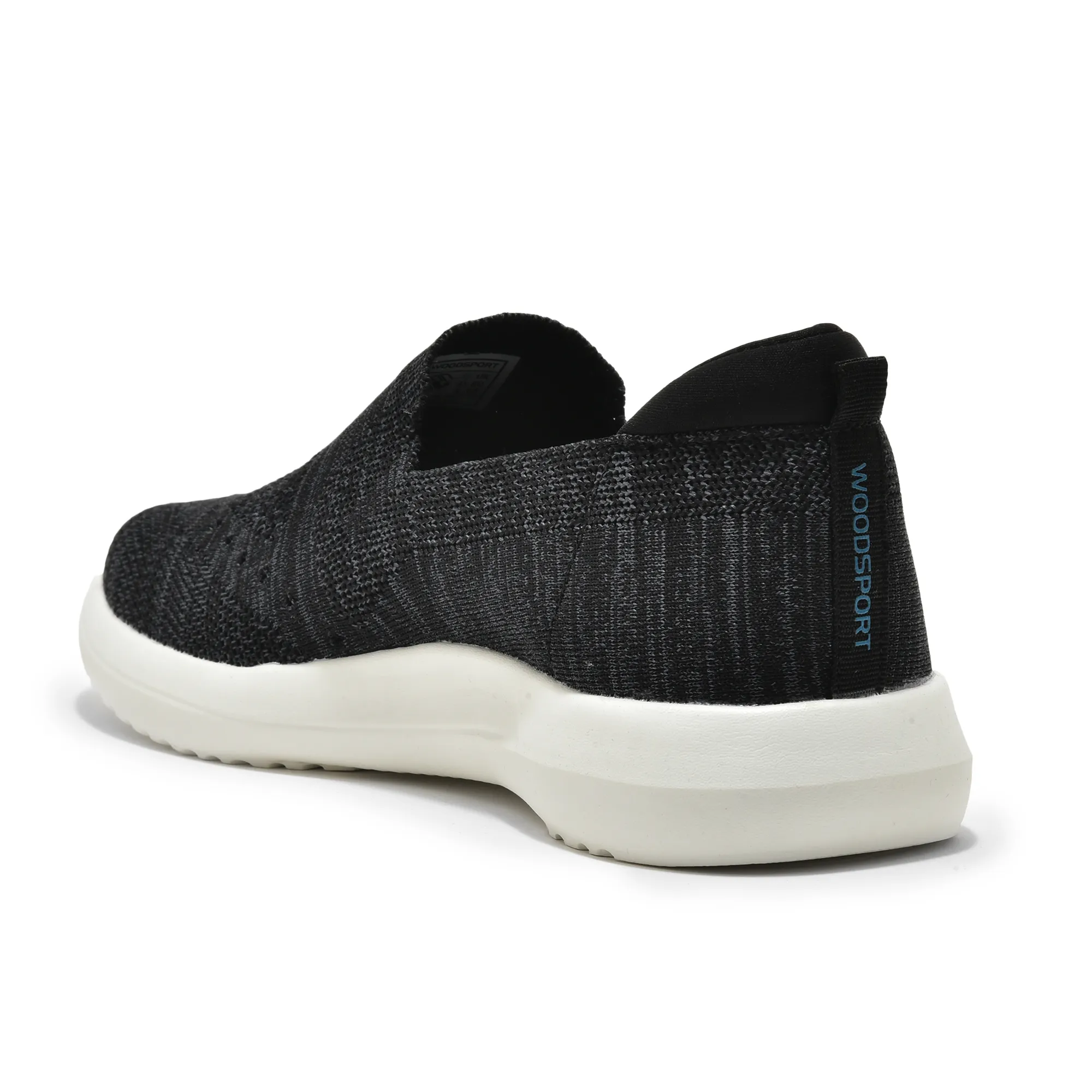 Black Slip-on Shoe for Men - Thumbnail 5