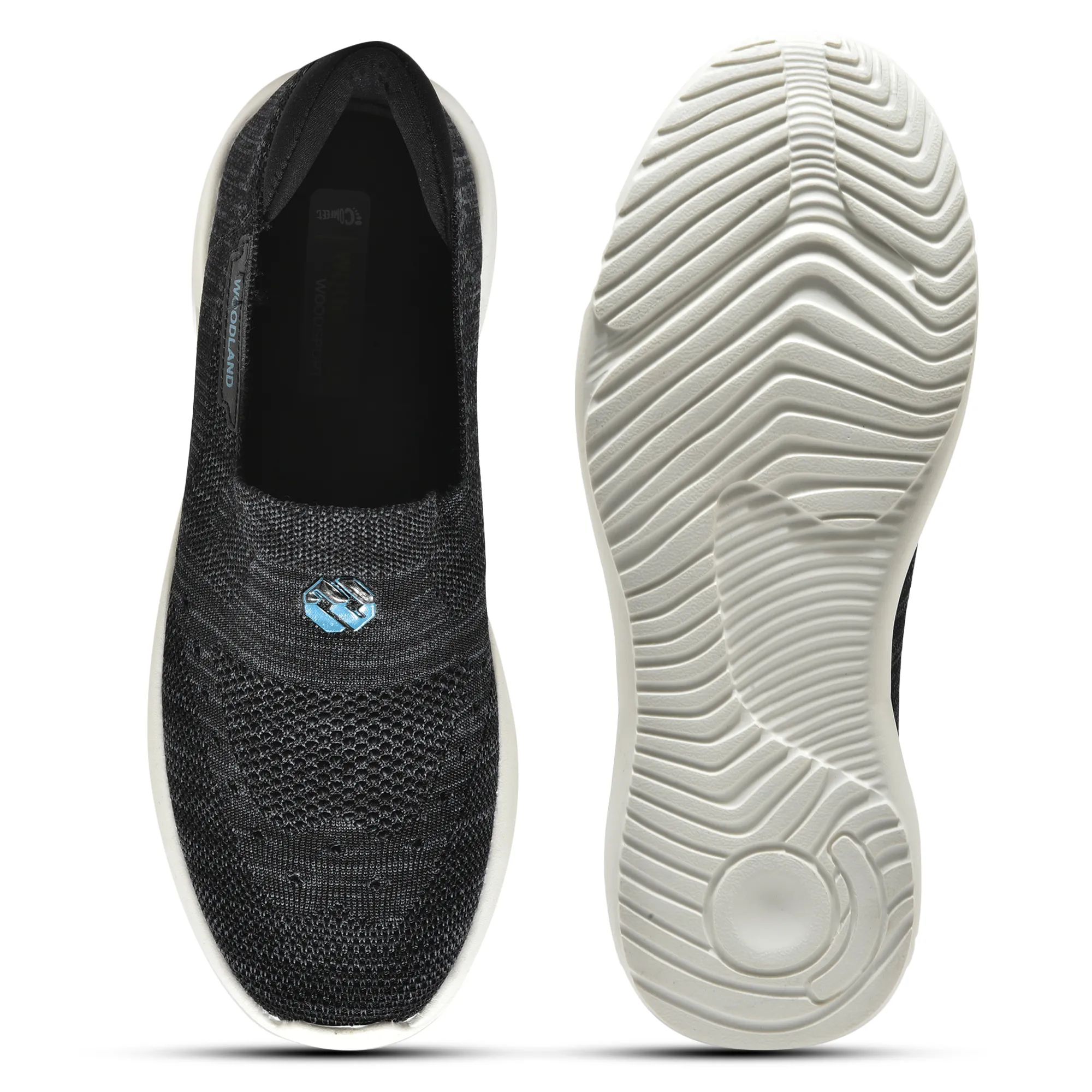 Black Slip-on Shoe for Men - Thumbnail 7