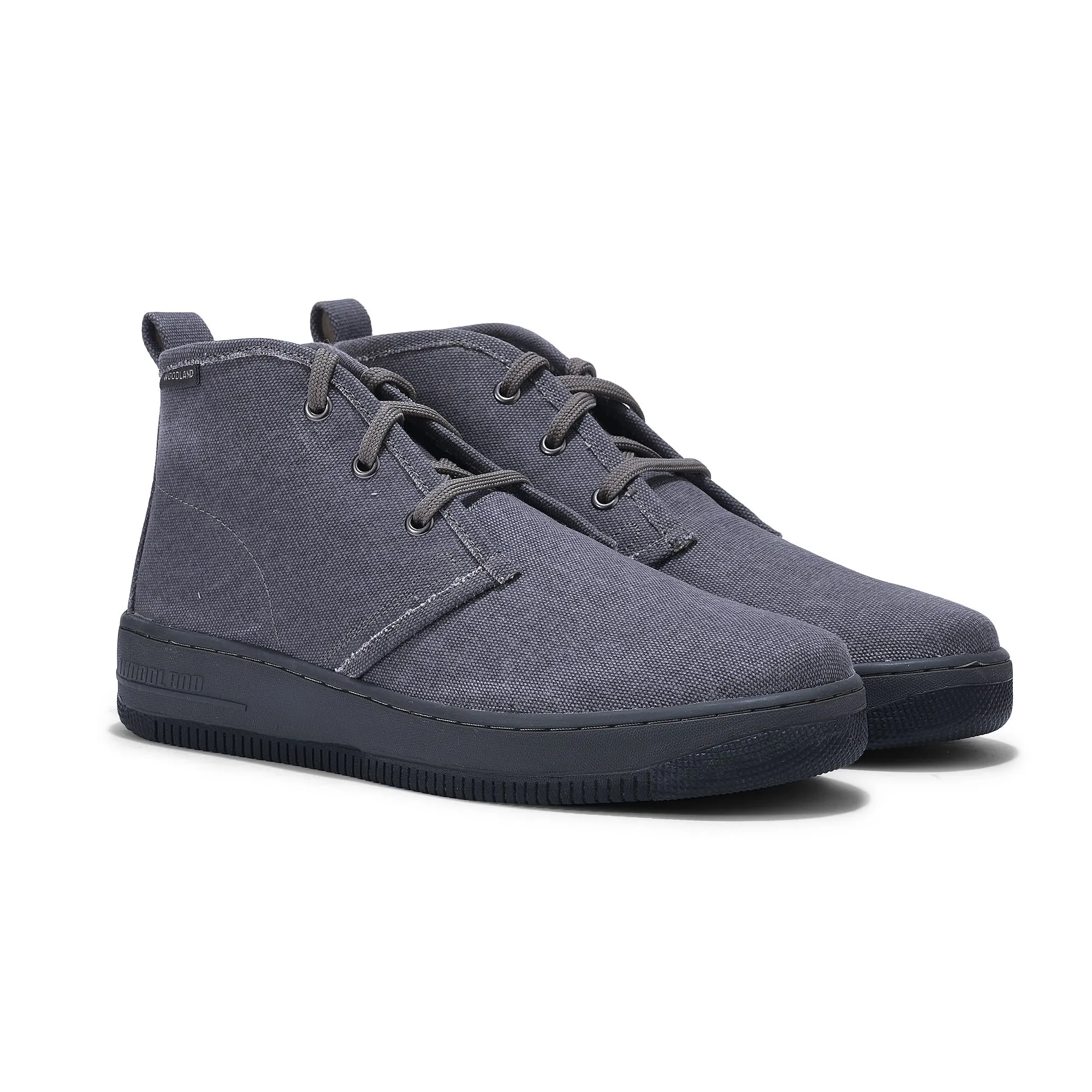 GREY casual high-ankle shoes - Thumbnail 6