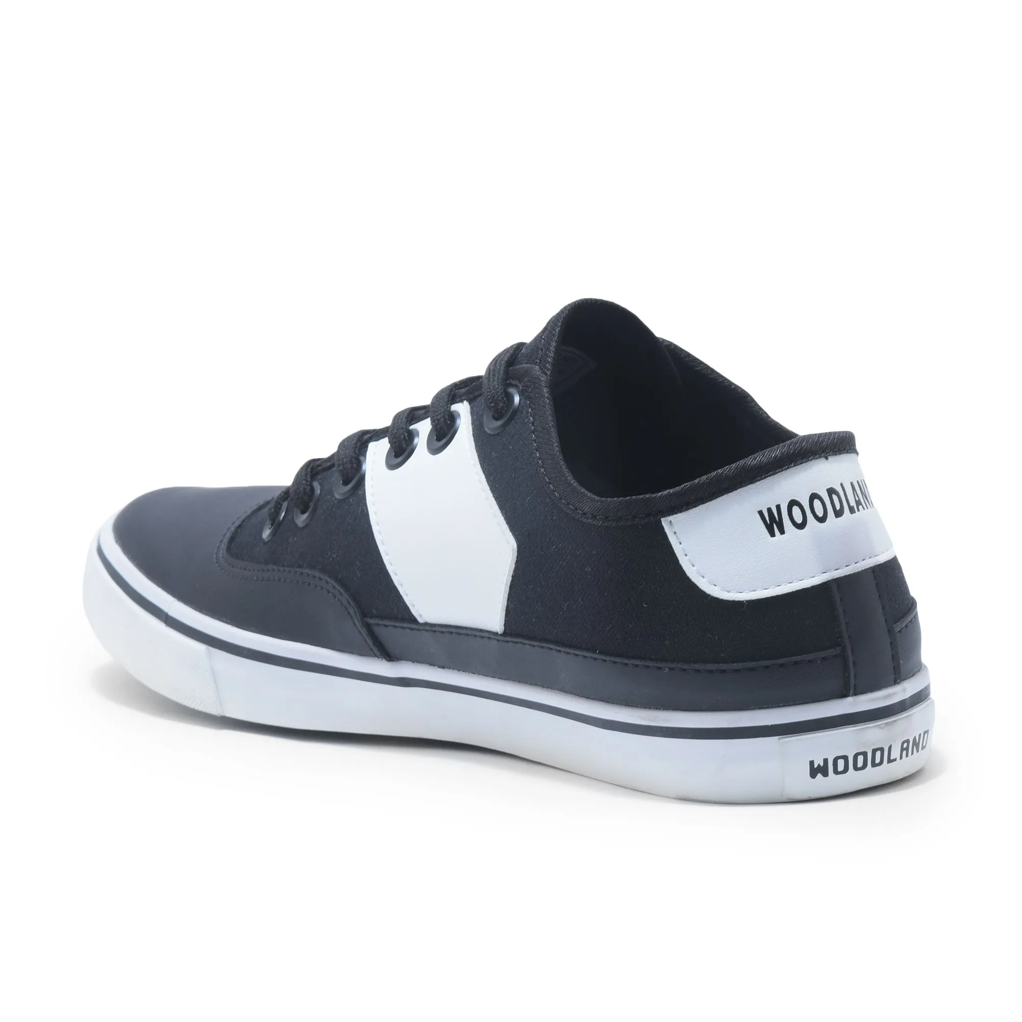 Black casual sneakers for men - Thumbnail 5
